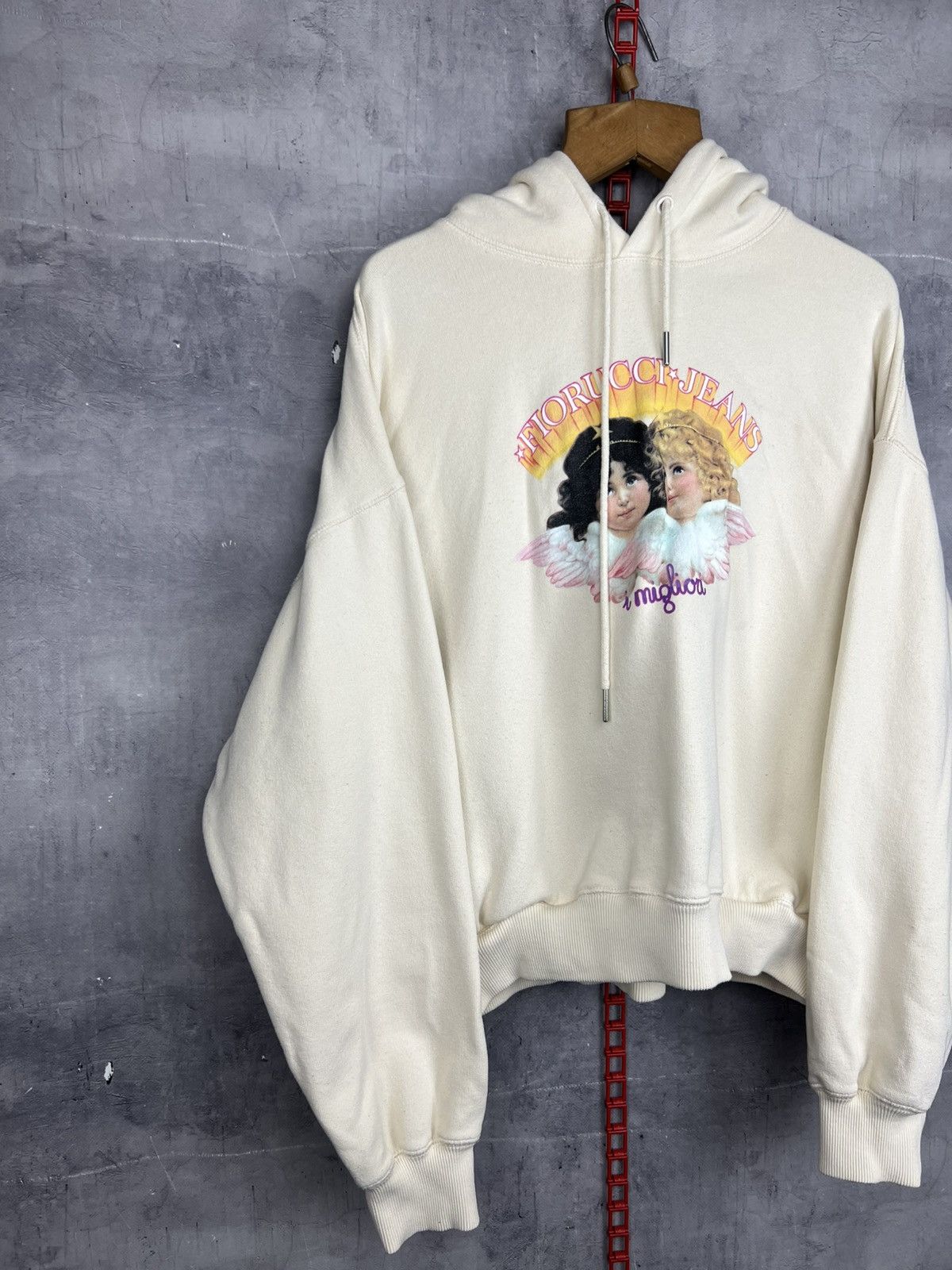 Fiorucci Fiorucci Angels Hoodie Women’s Beige - Size Xs Size XS / US 0-2 / IT 36-38 - 4 Thumbnail