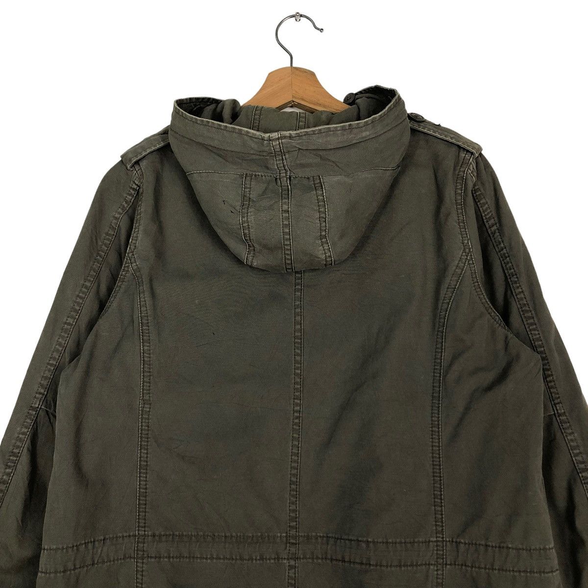 Alpha Industries 🔥VINTAGE PARKA JACKET ALPHA INDUSTRIES MINK FUR BLANKET USA Size US M / EU 48-50 / 2 - 9 Thumbnail