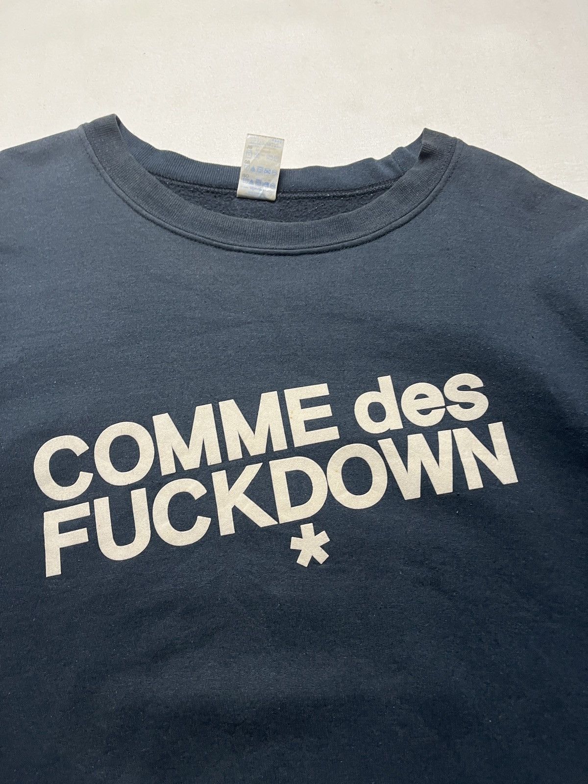Vintage Vintage comme des fuck down sweater Size US XL / EU 56 / 4 - 2 Thumbnail