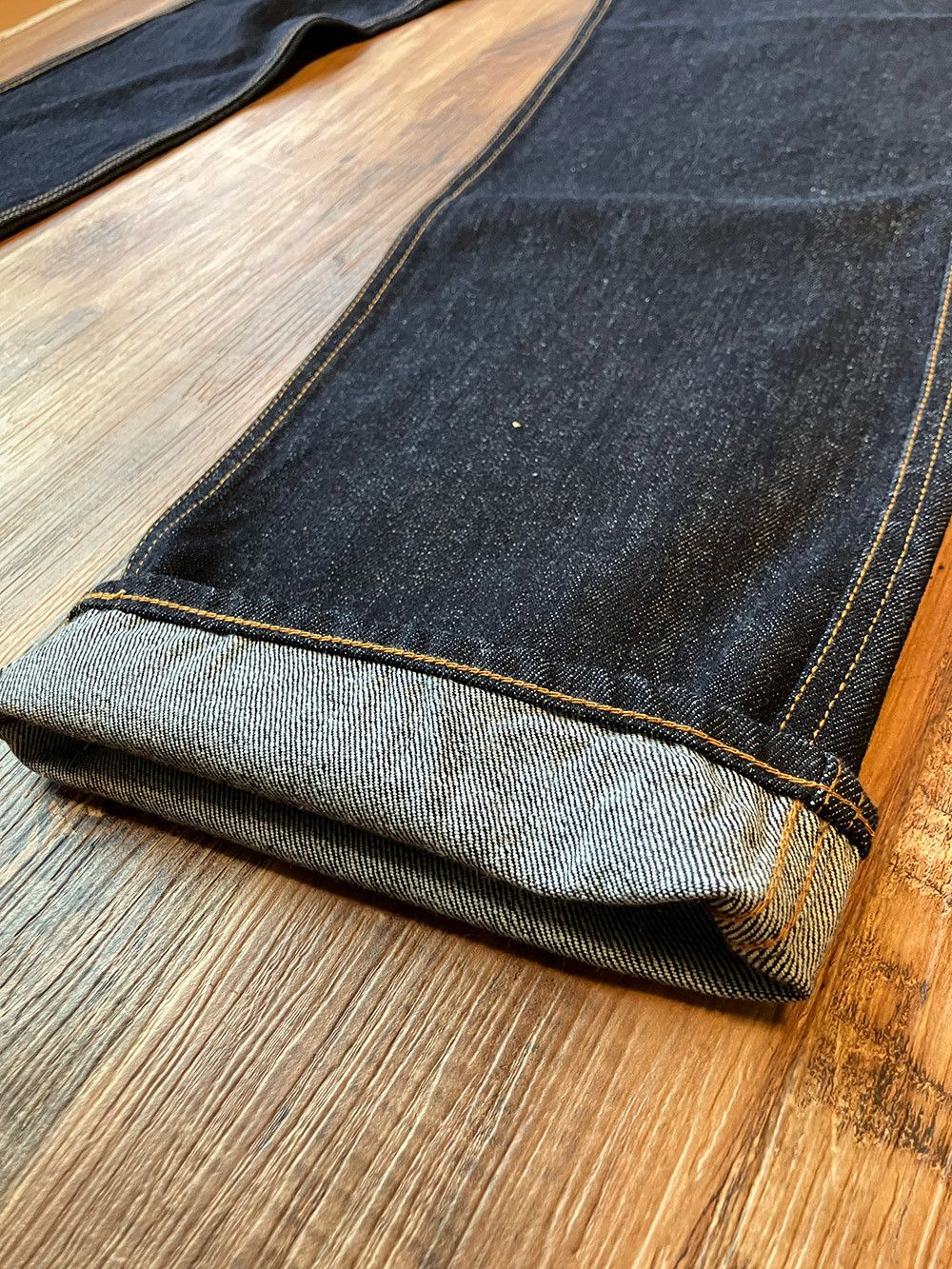 KOJIMA GENES Kojima Genes RNB-1127 W33 x L34 13oz Denim Cargo Pants Size US 33 - 11 Thumbnail