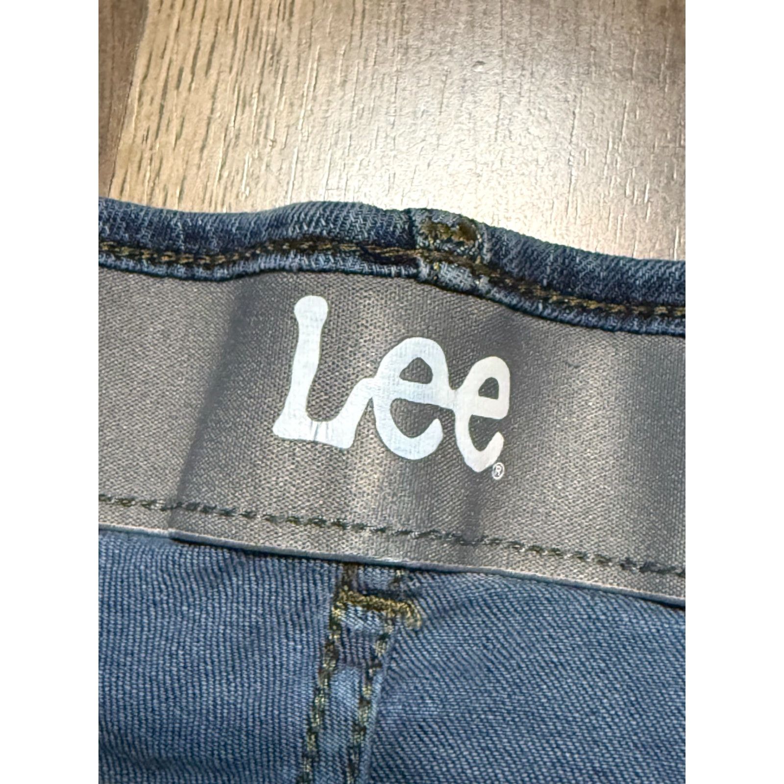 Lee Lee Jeans Men's 42/30 Blue Denim Slim Straight Pockets Size US 42 / EU 58 - 4 Thumbnail