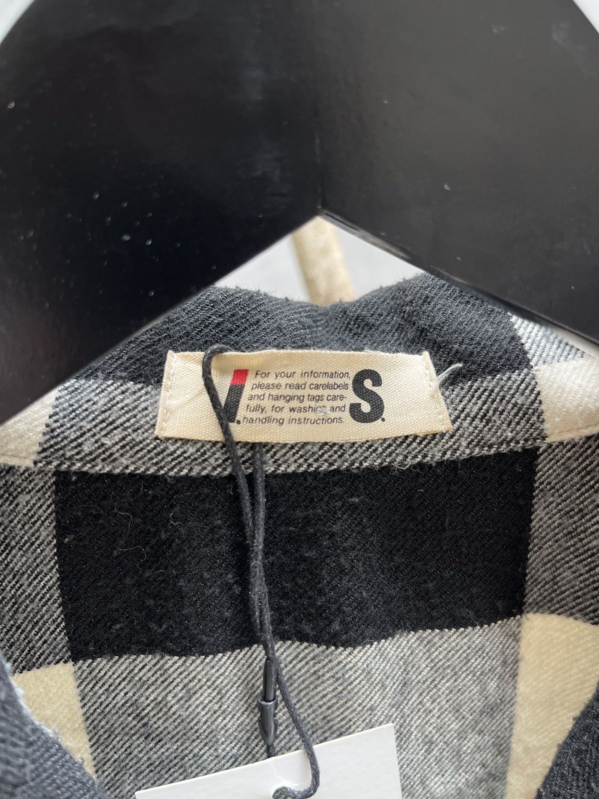 Issey Miyake × Japanese Brand Issey miyake croptop flannel button up shirts Size US M / EU 48-50 / 2 - 4 Thumbnail