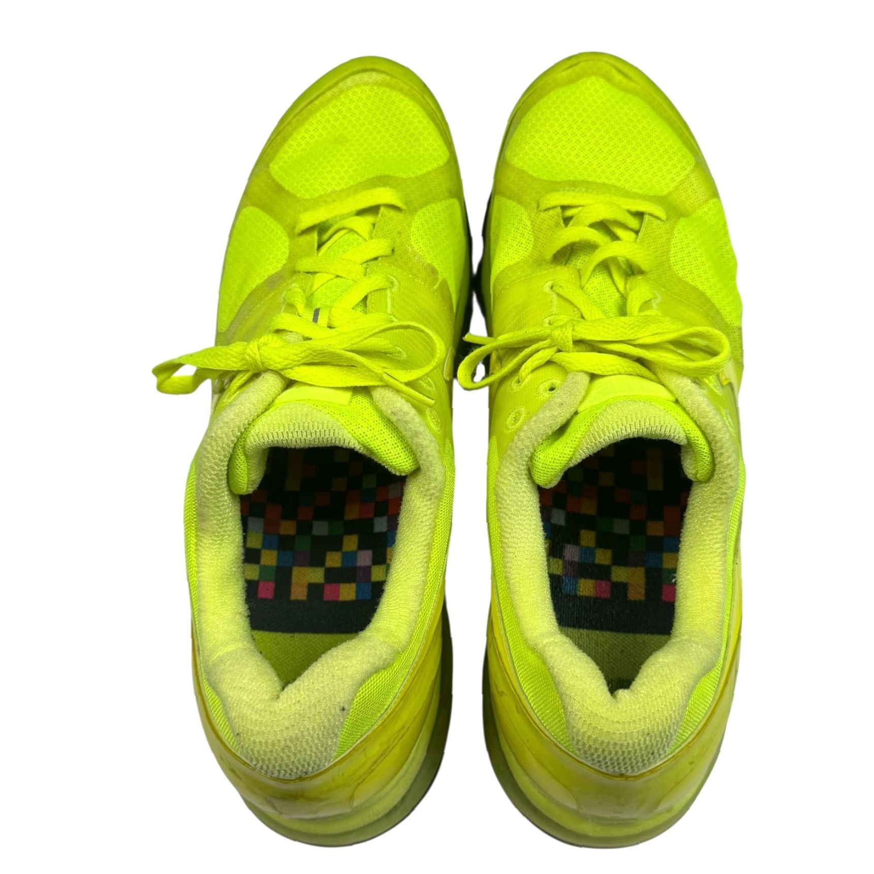 Nike Nike Air Max 2010 Volt Neon Sneaker Mens Size 14 Green 48.5 EU 386368-700 Shoe Athletic Running & Jogging Nike Air Size US 14 / EU 47 - 4 Thumbnail