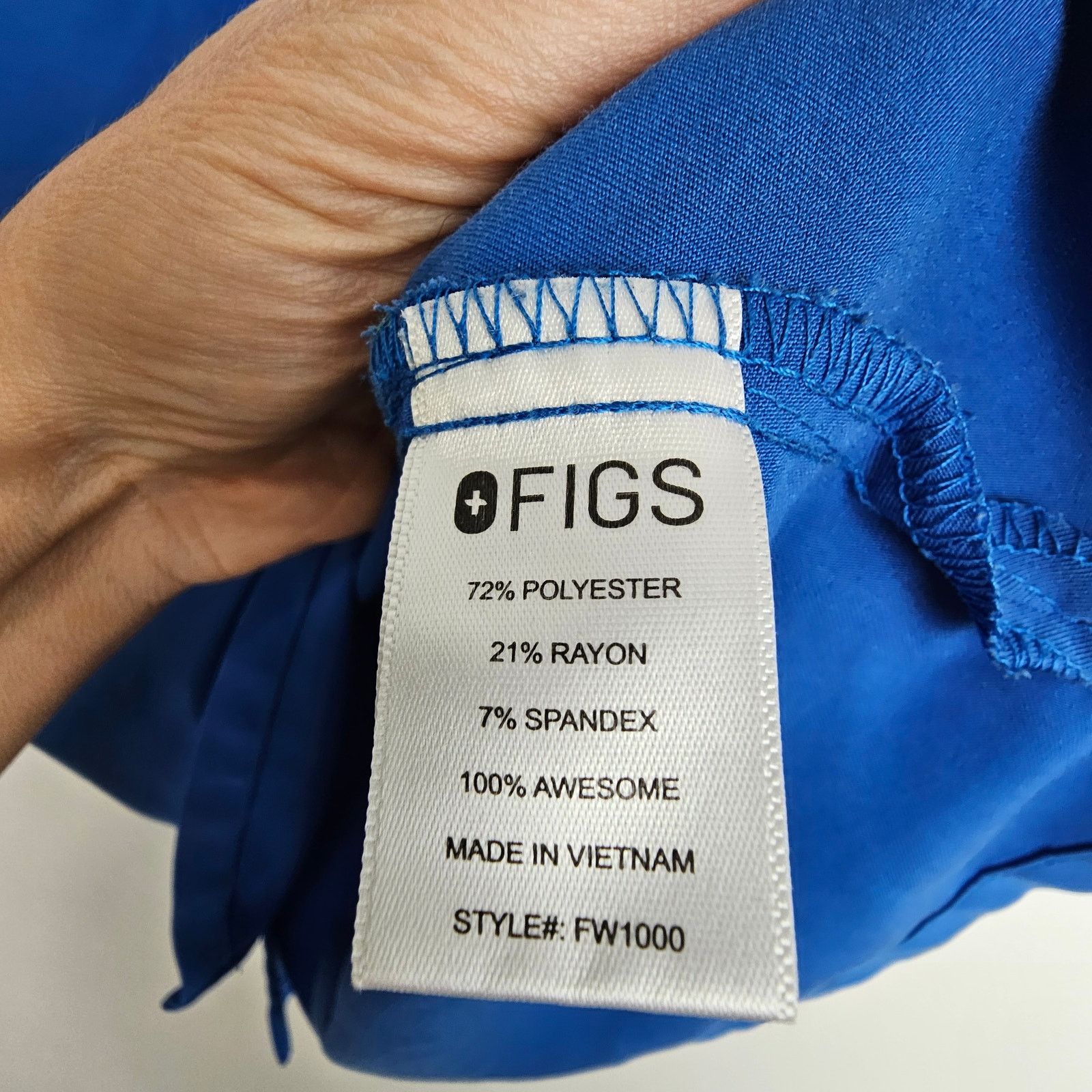 Figue FIgs Womens Catarina Scrub Top Uman Pants 2 Pc Set Size XS Size XS / US 0-2 / IT 36-38 - 6 Thumbnail