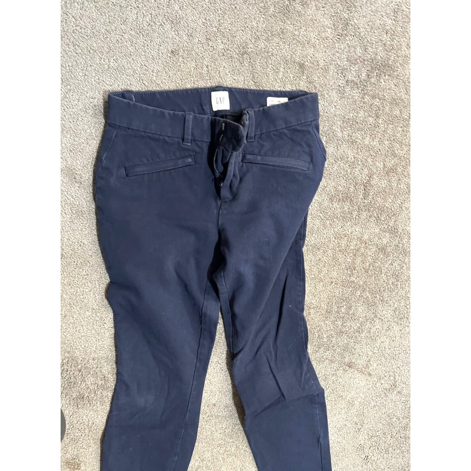 Gap Gap Pants Women Size 0 Regular Signature Skinny Ankle Navy Blue Stretch Denim Pants Women Regular 0 Skinny Ankle Navy Blue Gap Signature Stretch Size 25" / US 0 / IT 36 - 2 Thumbnail
