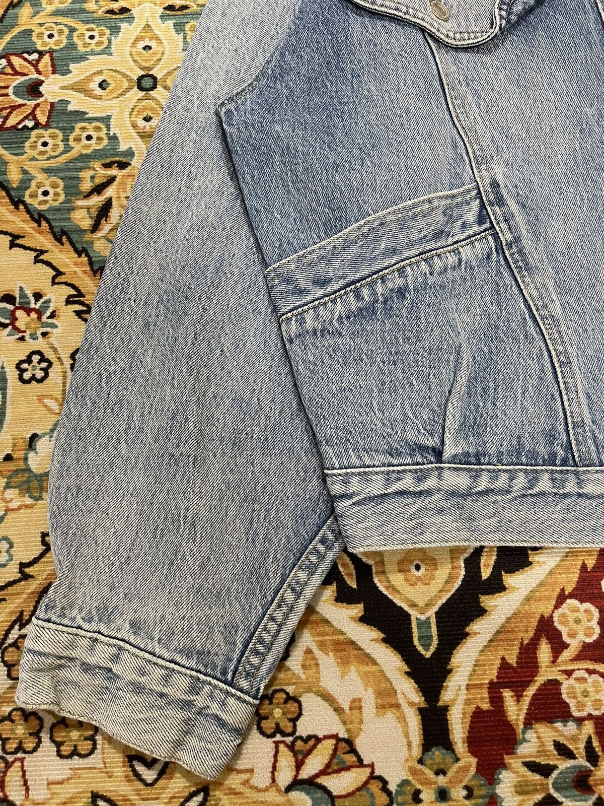 Vintage Bj Spirit Trucker Distressed Denim Vintage Jacket Size US M / EU 48-50 / 2 - 6 Thumbnail
