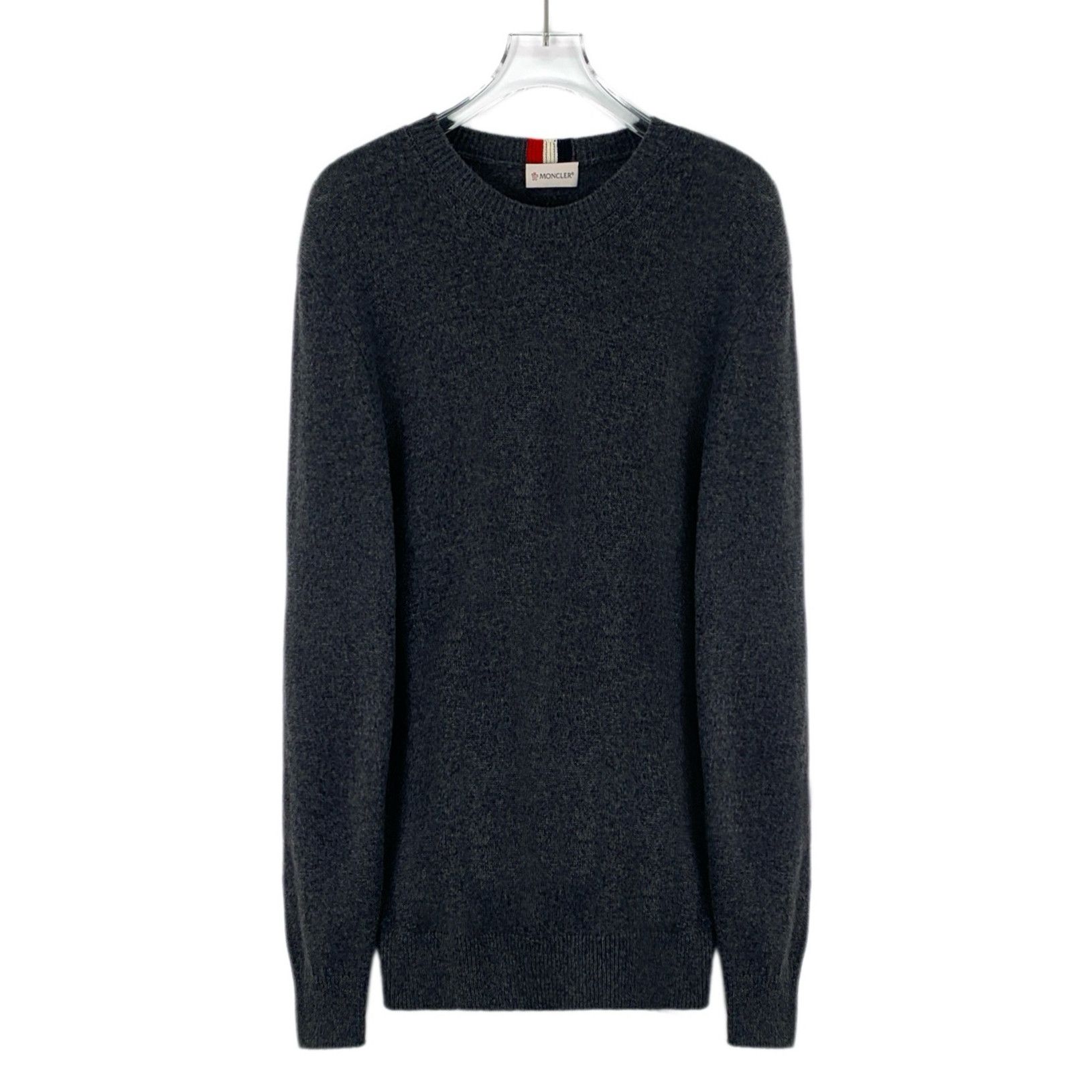 Moncler Moncler Maglia Tricot Cashmere Sweater Dark Gray (L) Size US L / EU 52-54 / 3 - 2 Thumbnail
