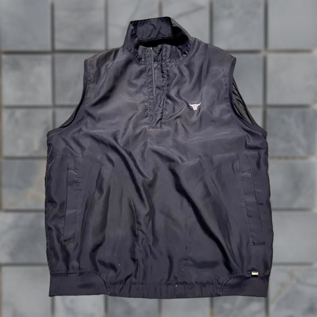 Vintage Zero Restriction Golf Vest Full Zip Mens Medium Blue Bull Performance Size US M / EU 48-50 / 2 - 1 Thumbnail