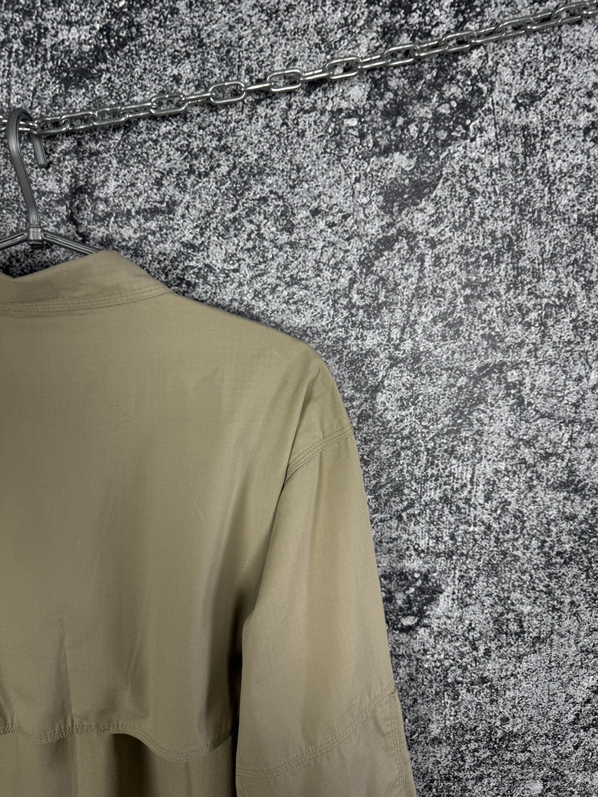 5.11 Mens 5.11 Tactical Series Long Sleeve Shirt Army Button Up Size US L / EU 52-54 / 3 - 10 Thumbnail