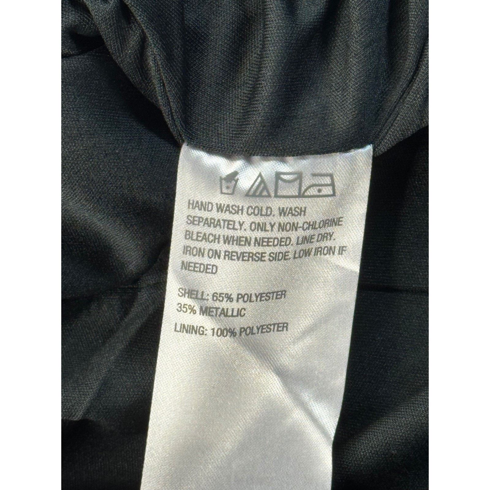 & Other Stories Colleen Lopez Womens Black Sequin Moto Jacket Asymmetrical L Size L / US 10 / IT 46 - 7 Thumbnail