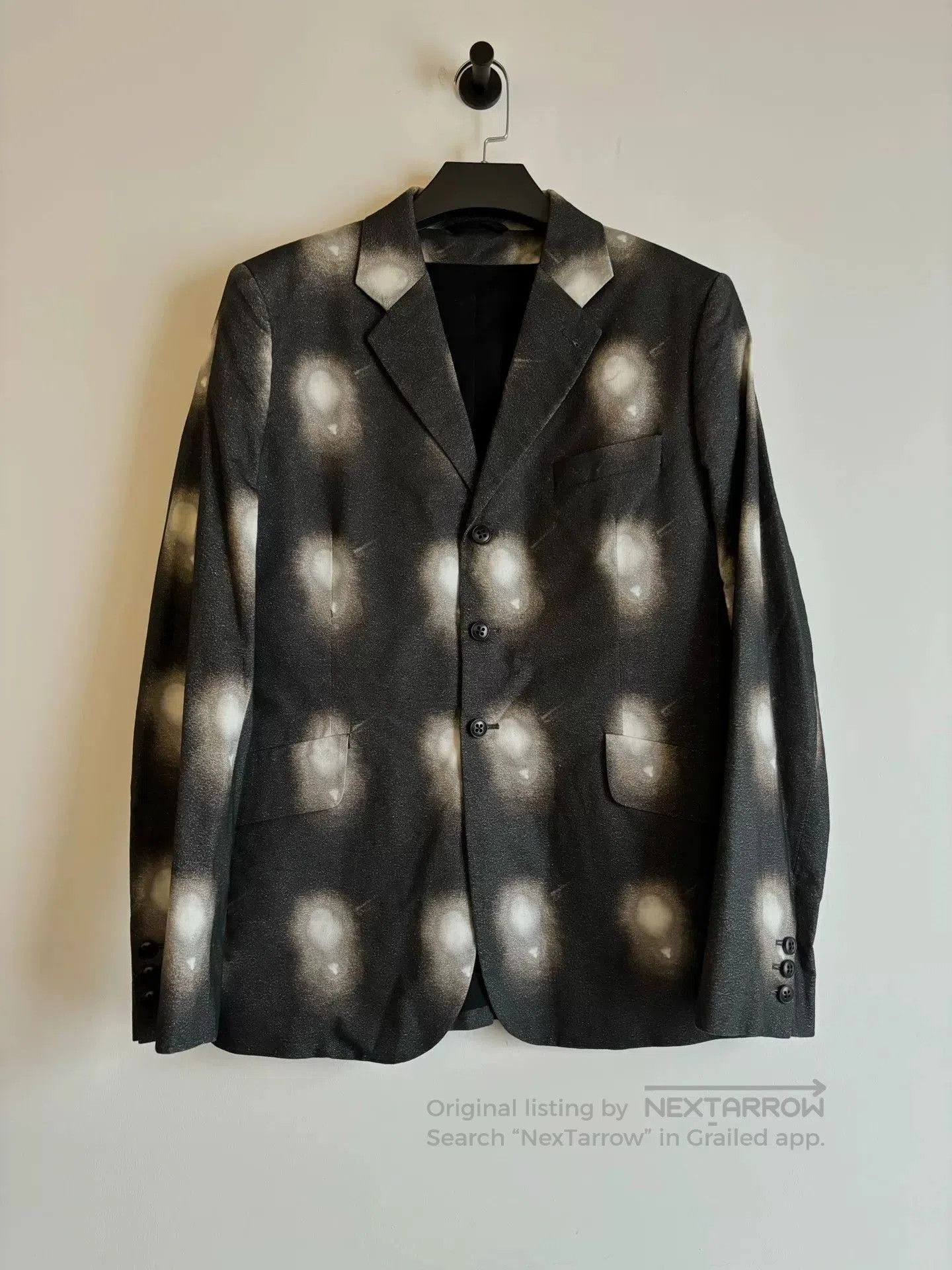 Ann Demeulemeester Ann Demeulemeester Floral Print Blazer. Size S / US 4 / IT 40 - 1 Thumbnail