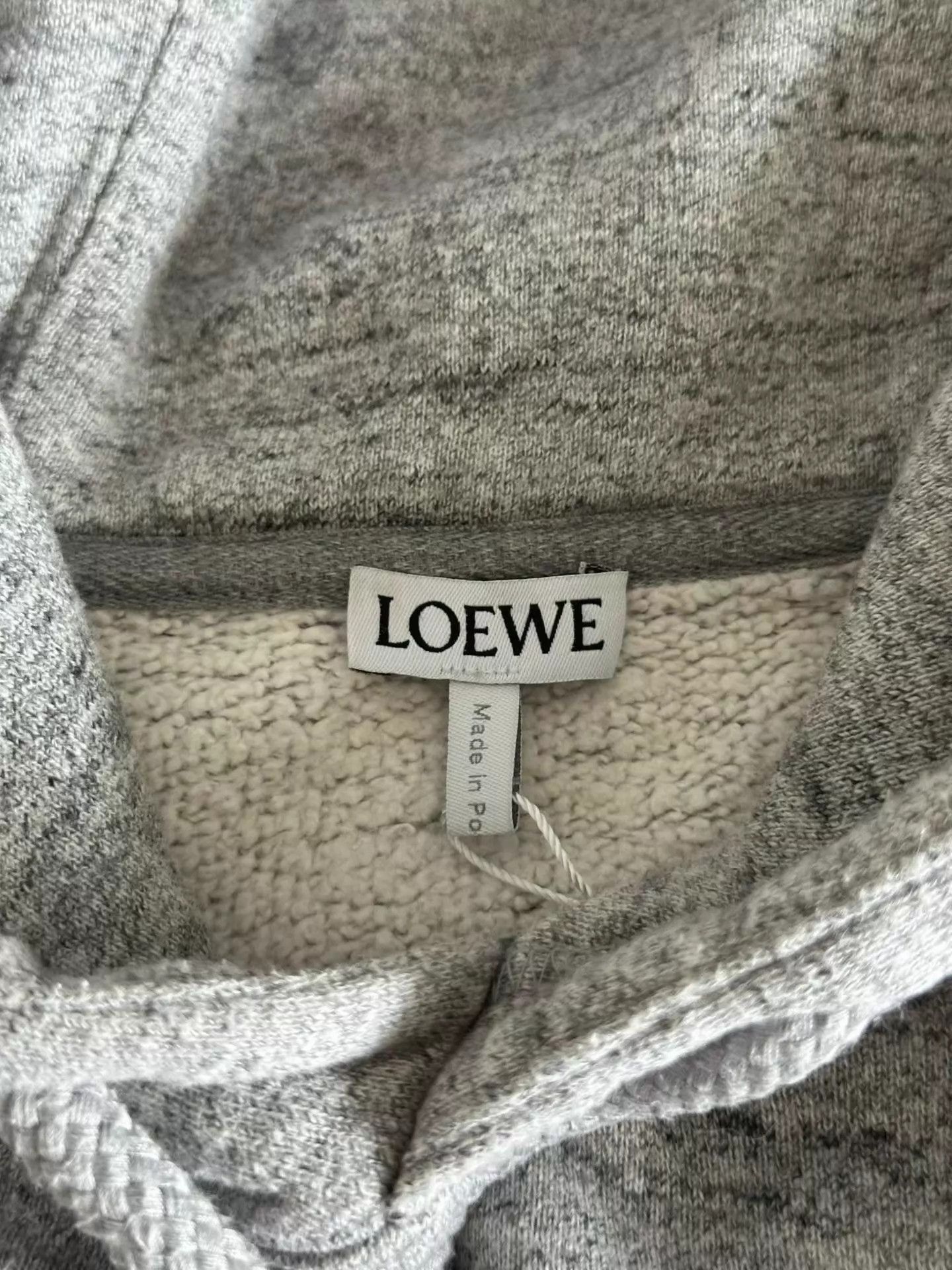 Loewe LOEWE Gray Hoodie L 98 New Size US L / EU 52-54 / 3 - 3 Thumbnail