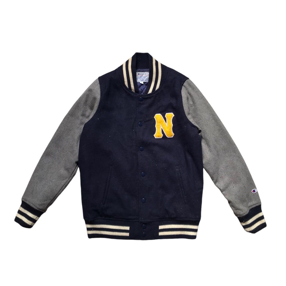 Champion × Vintage VINTAGE CHAMPION VARSITY WOOL JACKET Size US S / EU 44-46 / 1 - 1 Thumbnail
