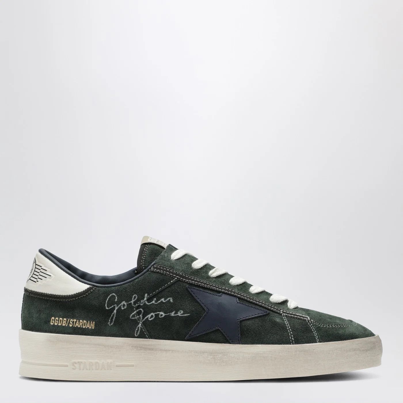 Golden Goose o1d2blof0426 Stardan Sneakers in Green/Blue Size US 7 / EU 40 - 1 Thumbnail