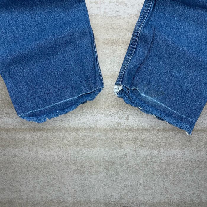 Vintage Fire Resistant Carhartt Jeans Medium Wash Denim Made in USA