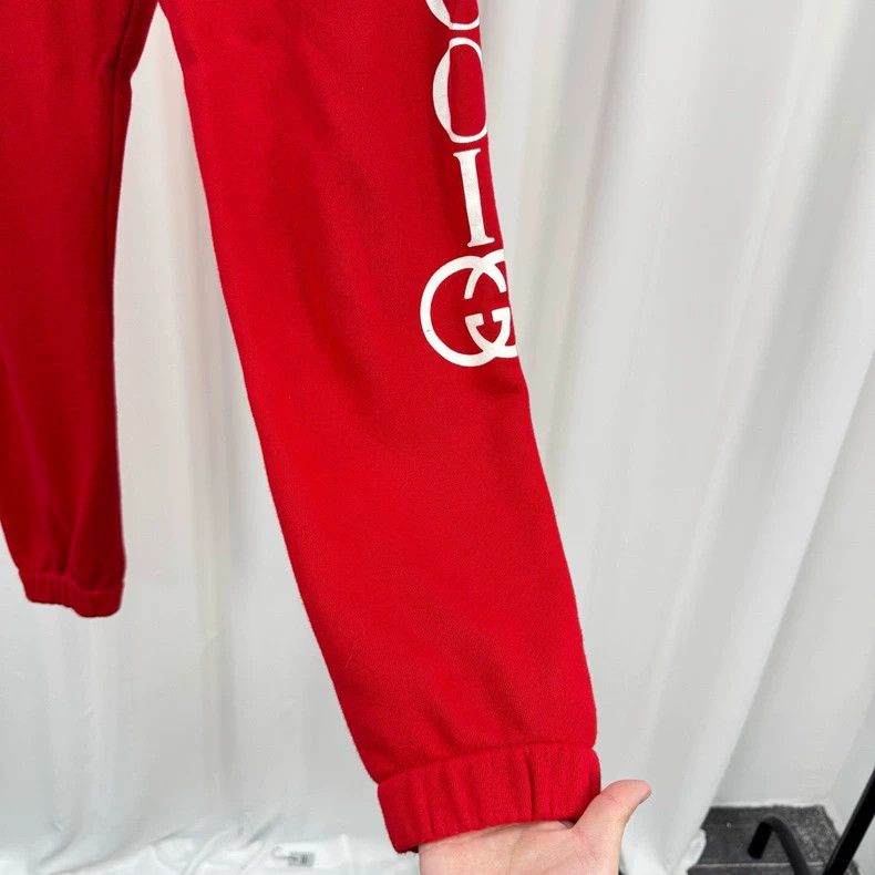 Gucci Gucci SizeXS Embroidered printed letter casual trousers Size US 27 - 4 Thumbnail