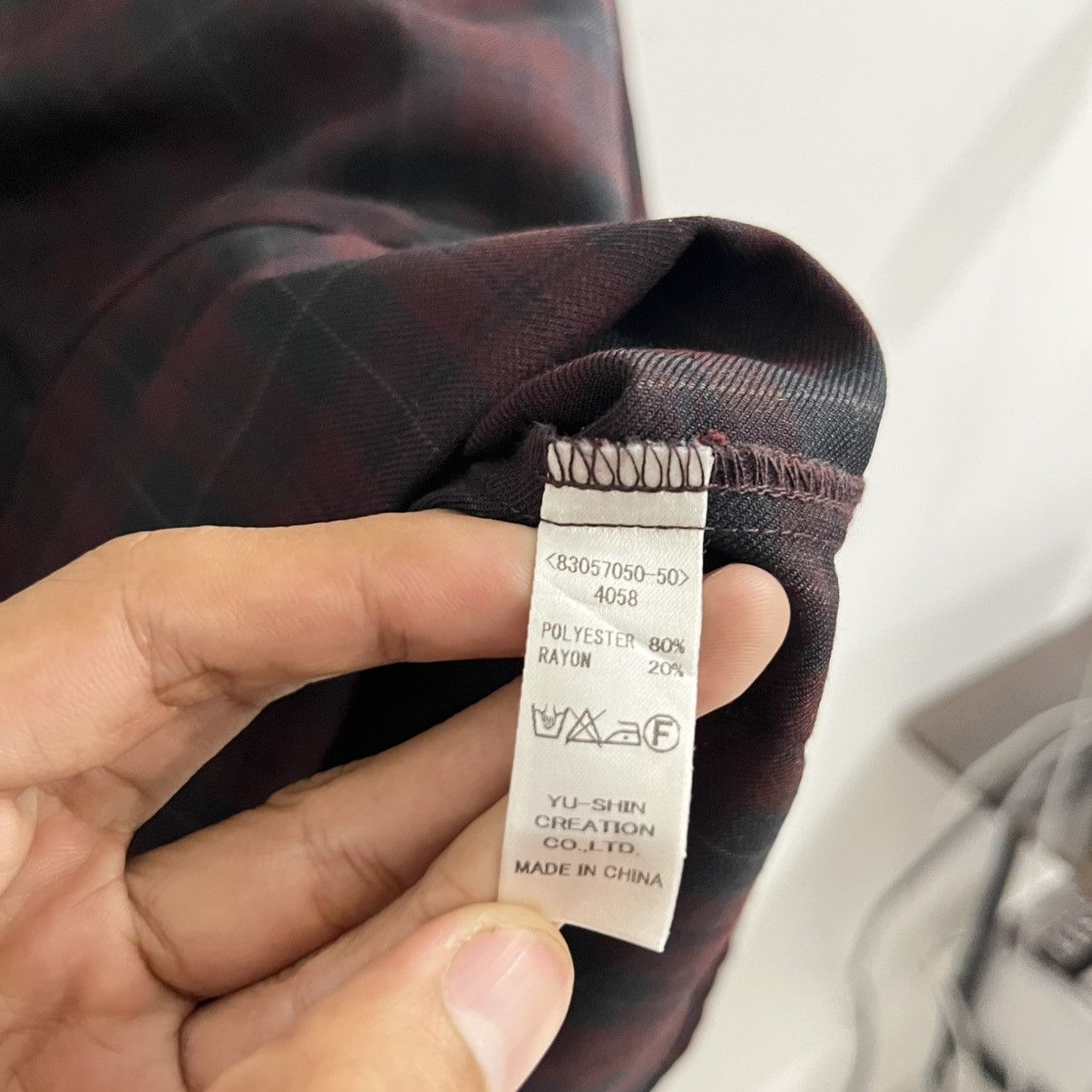 Japanese Brand Yevs Plaid Longsleeve Shirt Size US M / EU 48-50 / 2 - 5 Thumbnail