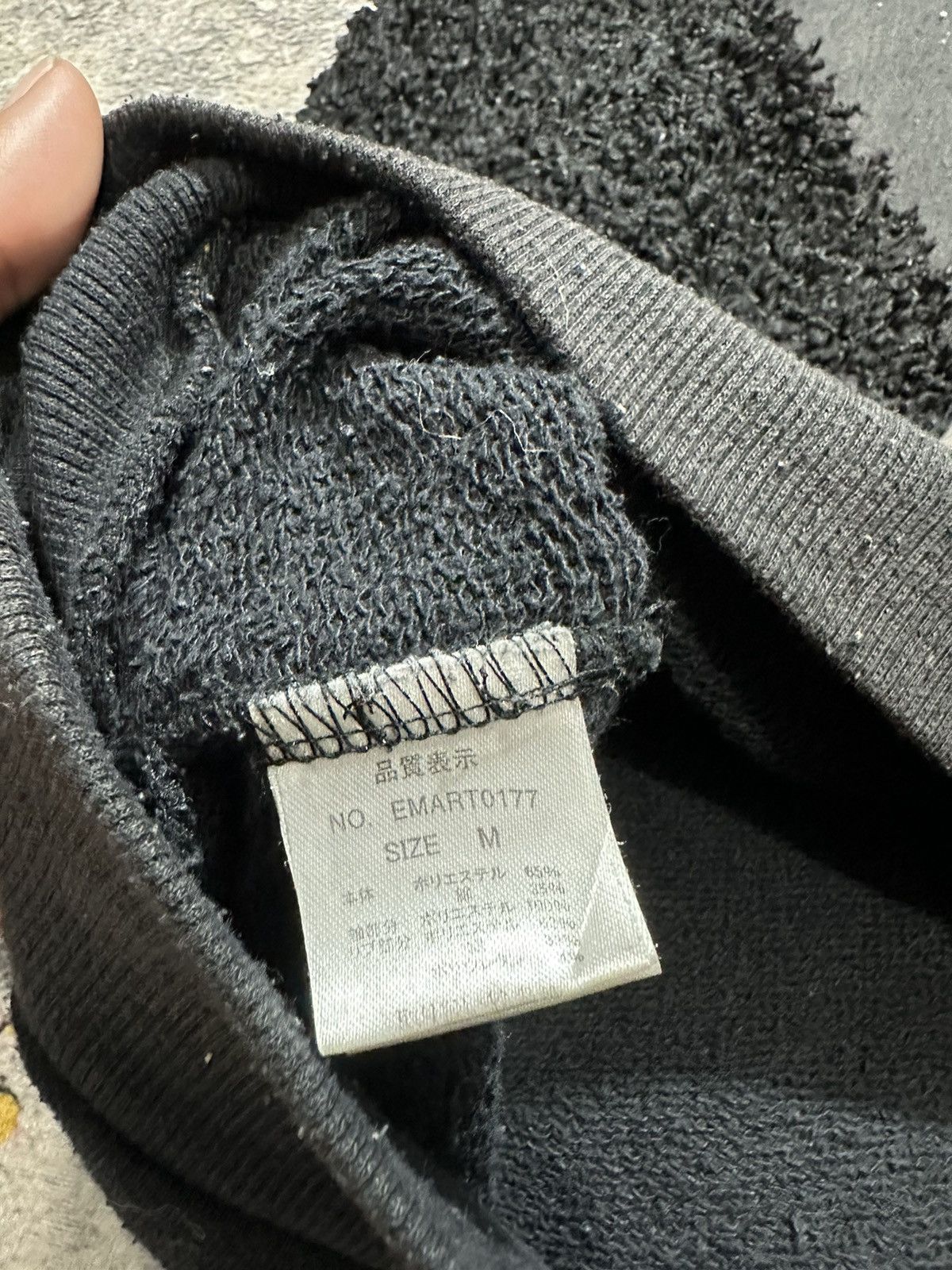 Faded Glory SICK FADED MOHAIR HOODIE CALL ME MAYBE VUJADE PUNK STYLE Size US M / EU 48-50 / 2 - 8 Thumbnail