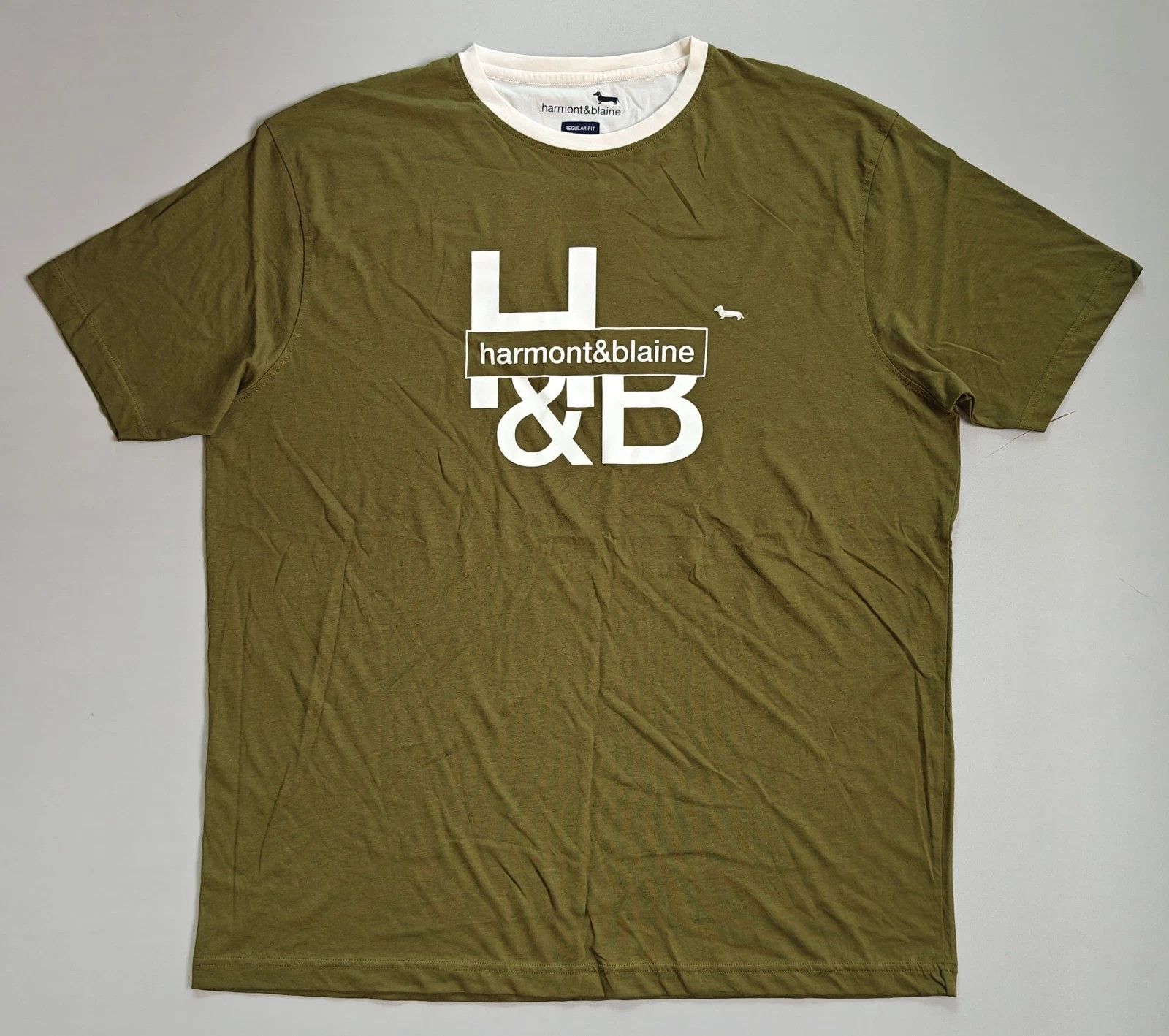 Harmont & Blaine Harmont & Blaine Shortsleeves Crew Neck ASM/2078 Size US XXL / EU 58 / 5 - 2 Thumbnail