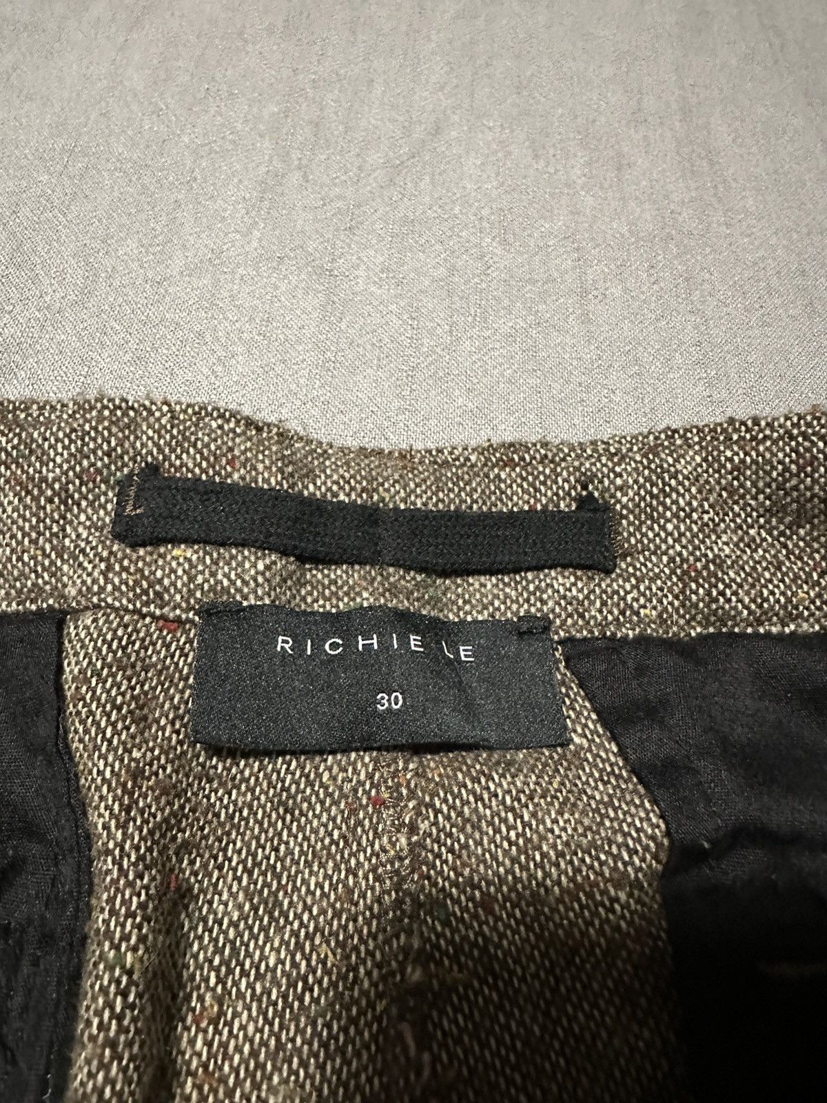 Richie Le Collection Richie Le Collection Tweed Cargo Trouser Size US 30 / EU 46 - 2 Thumbnail