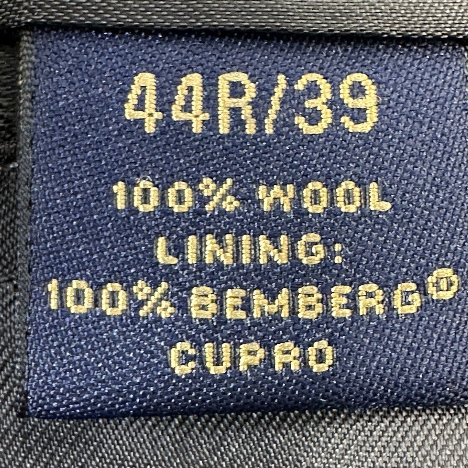 Brooks Brothers Brooks Brothers 1818 Madison Blazer Mens 44R Gray VBC Wool Size 44R - 10 Thumbnail