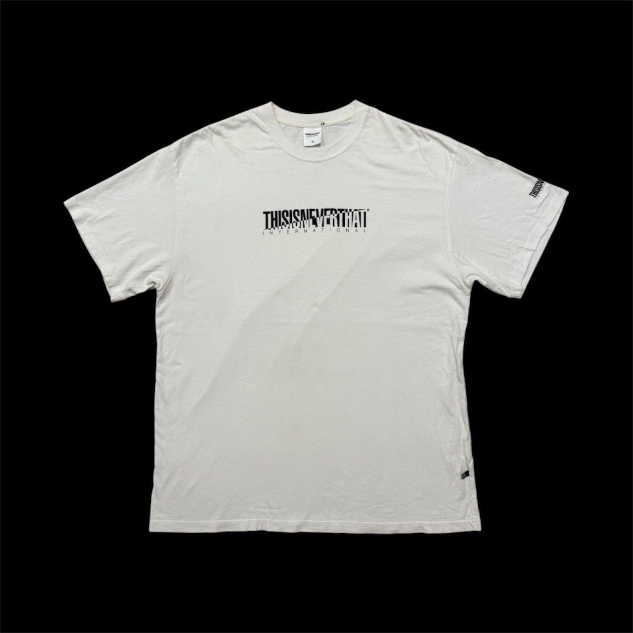 thisisneverthat Thisisneverthat international split logo tshirt Size US XL / EU 56 / 4 - 1 Thumbnail