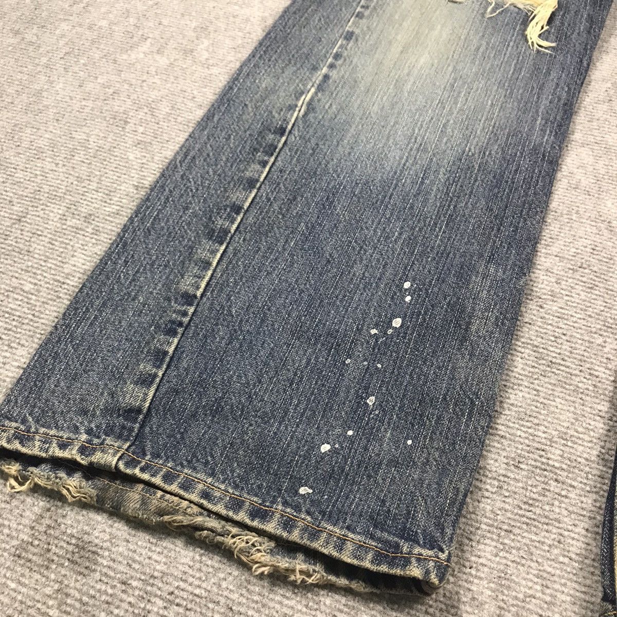 Other BAGGY RARE💀HOLLISTER DISTRESSED DENIM PANTS Size US 30 / EU 46 - 5 Thumbnail