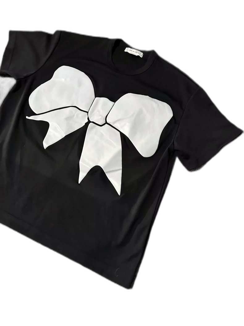 Comme des Garcons Comme des Garçons Bow Print T-Shirt-yf Size US S / EU 44-46 / 1 - 1 Thumbnail