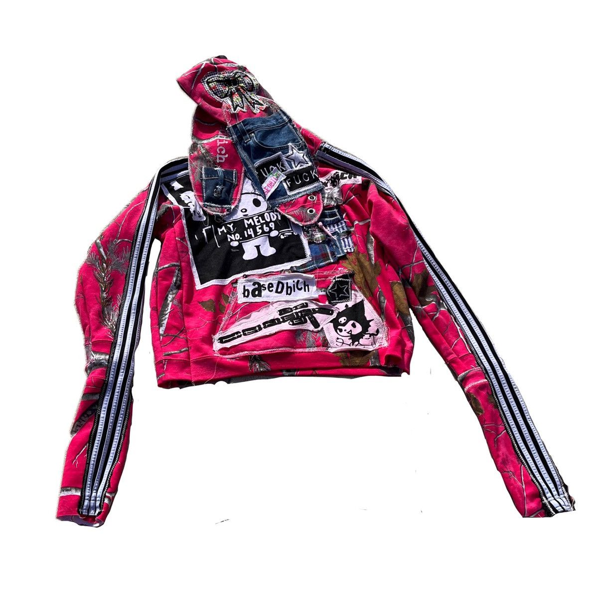 Other Basedbich custom bunny ear extendo sleeve hoodie Size US M / EU 48-50 / 2 - 1 Thumbnail