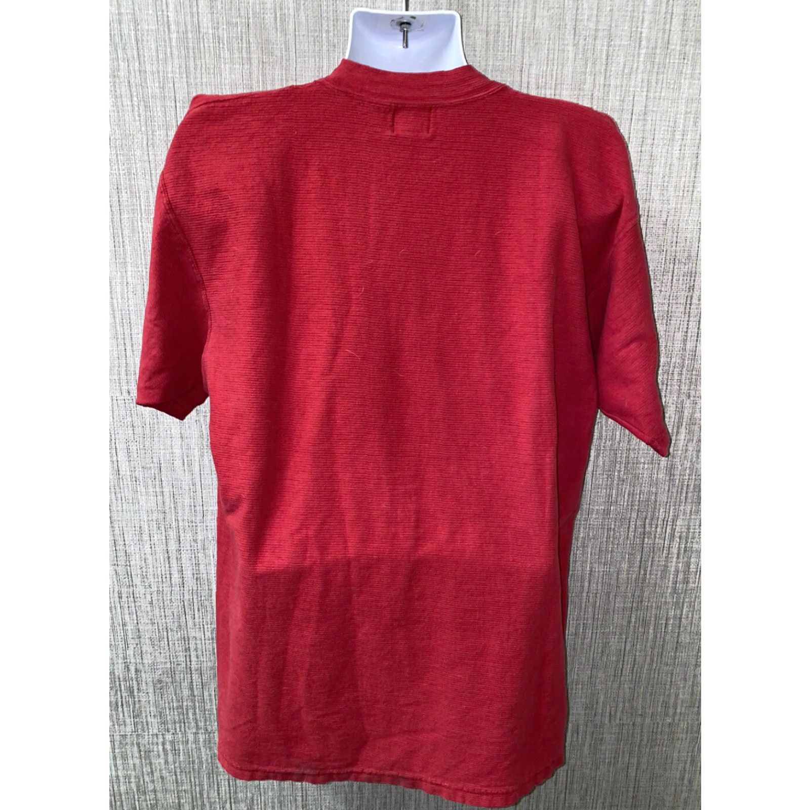 Vintage VINTAGE Galt Sand American Sportsmen Mens Red Short Sleeve Cotton T-Shirt Size Large USA Made Size US L / EU 52-54 / 3 - 3 Thumbnail