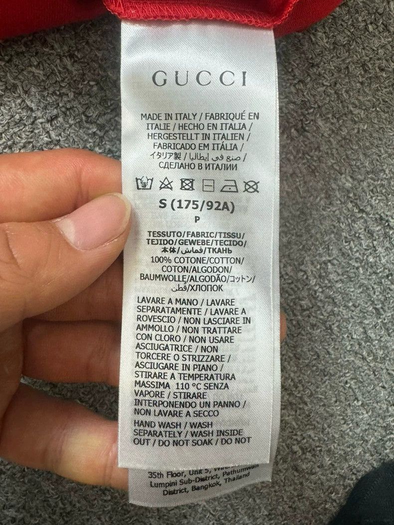 Gucci GucciWhite and red color matching GG short sleeves 2503-Nex Size US S / EU 44-46 / 1 - 5 Thumbnail