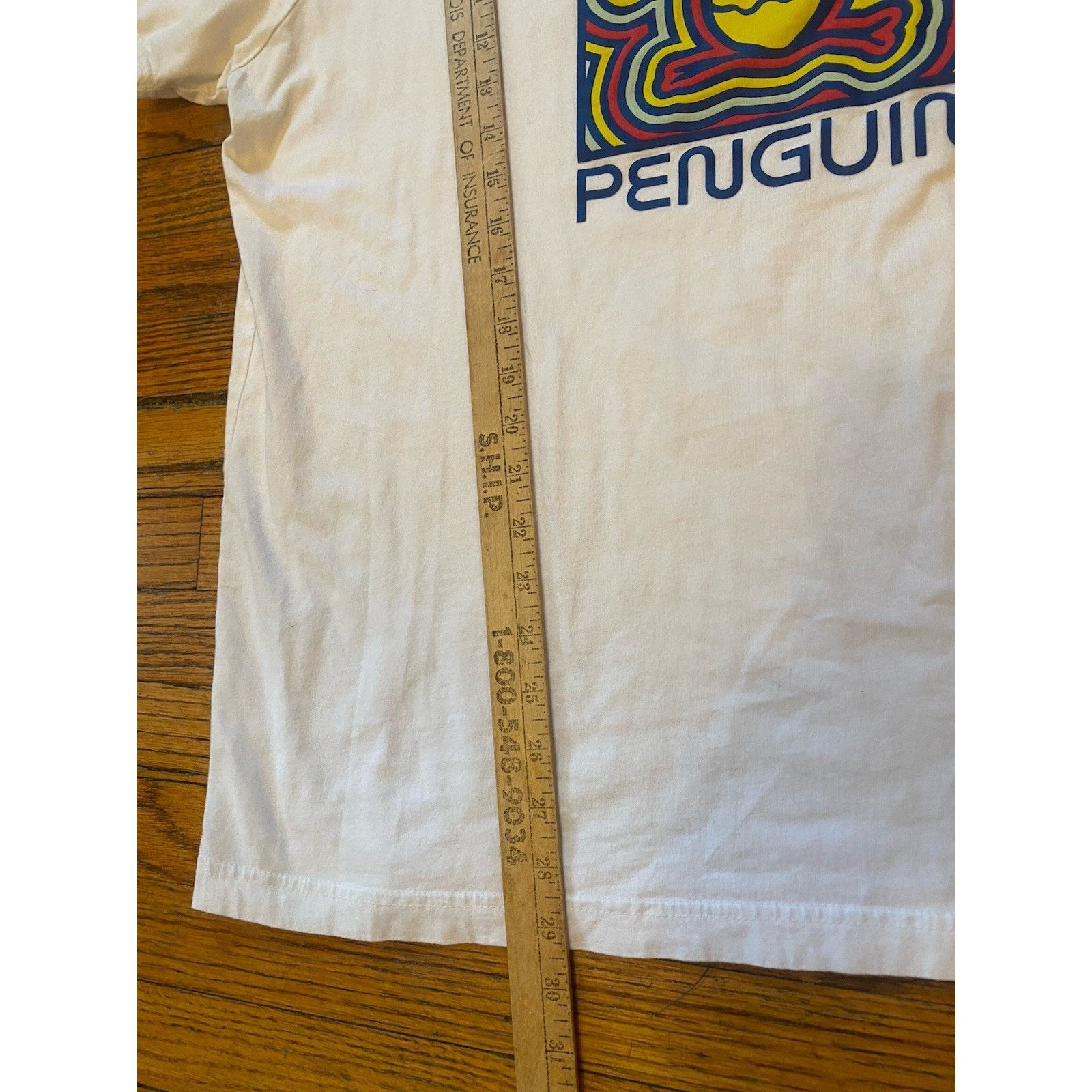 Original Penguin Original Penguin Men's Neon Pete T-Shirt White XXL Size US XXL / EU 58 / 5 - 7 Thumbnail