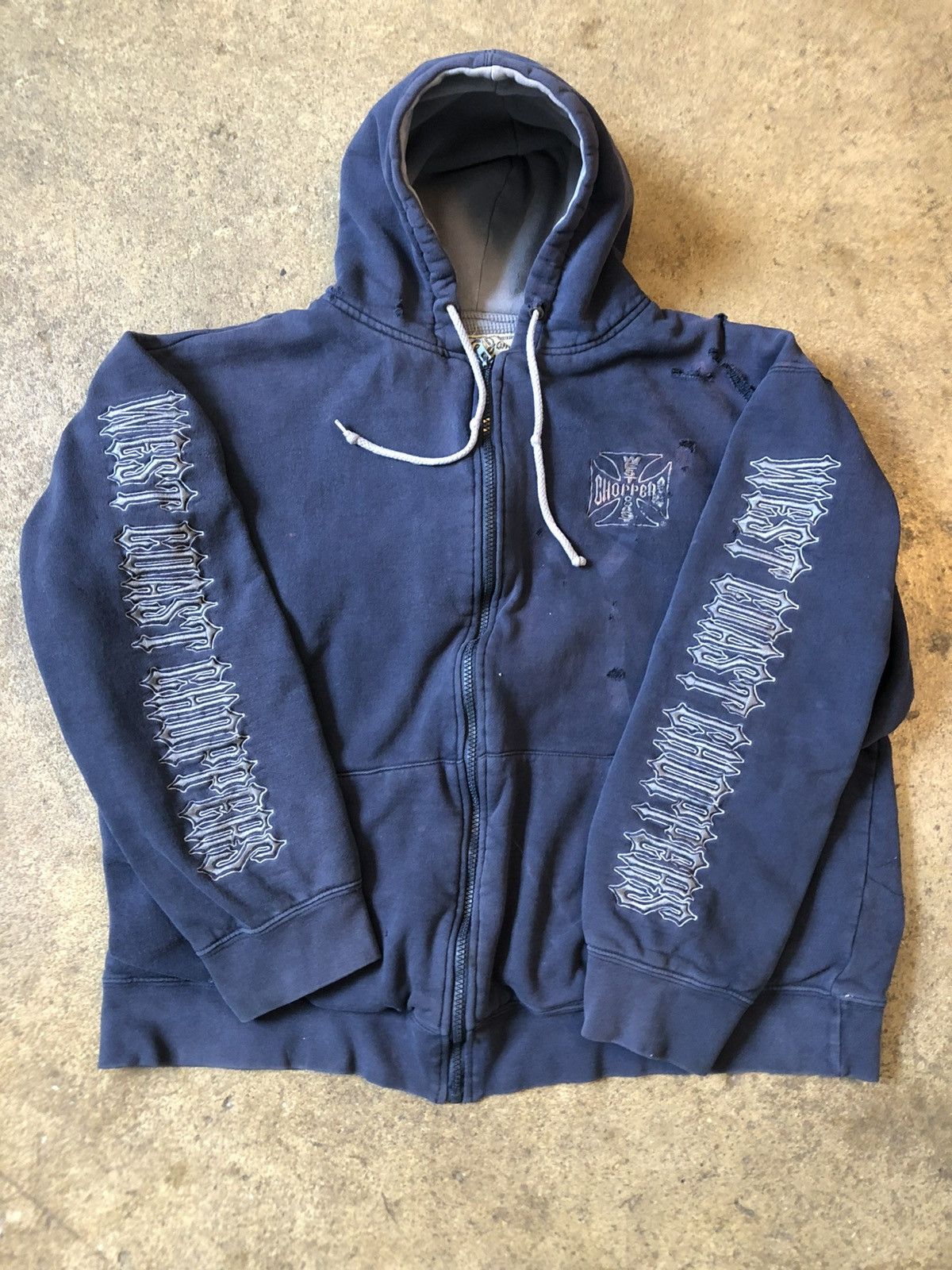 West Coast Choppers Insane vintage west coast choppers thermal lined hoodie Size US XL / EU 56 / 4 - 4 Thumbnail