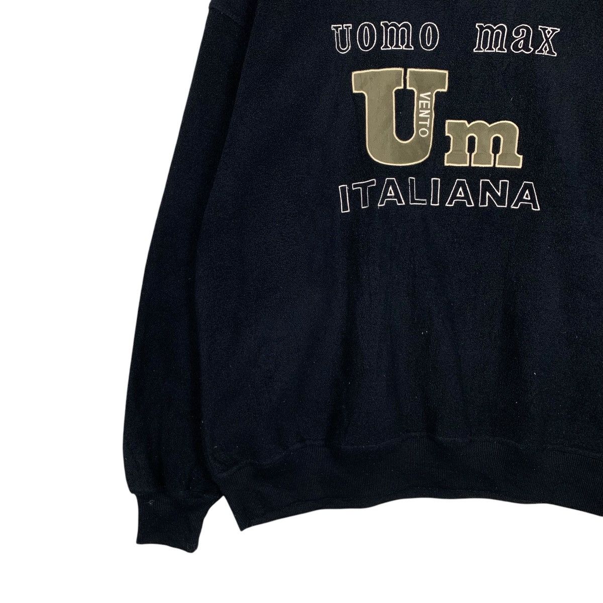 Japanese Brand UOMO MAX Embroidery Big Logo Crewneck Sweatshirt #1947-C85 Size US XL / EU 56 / 4 - 3 Thumbnail