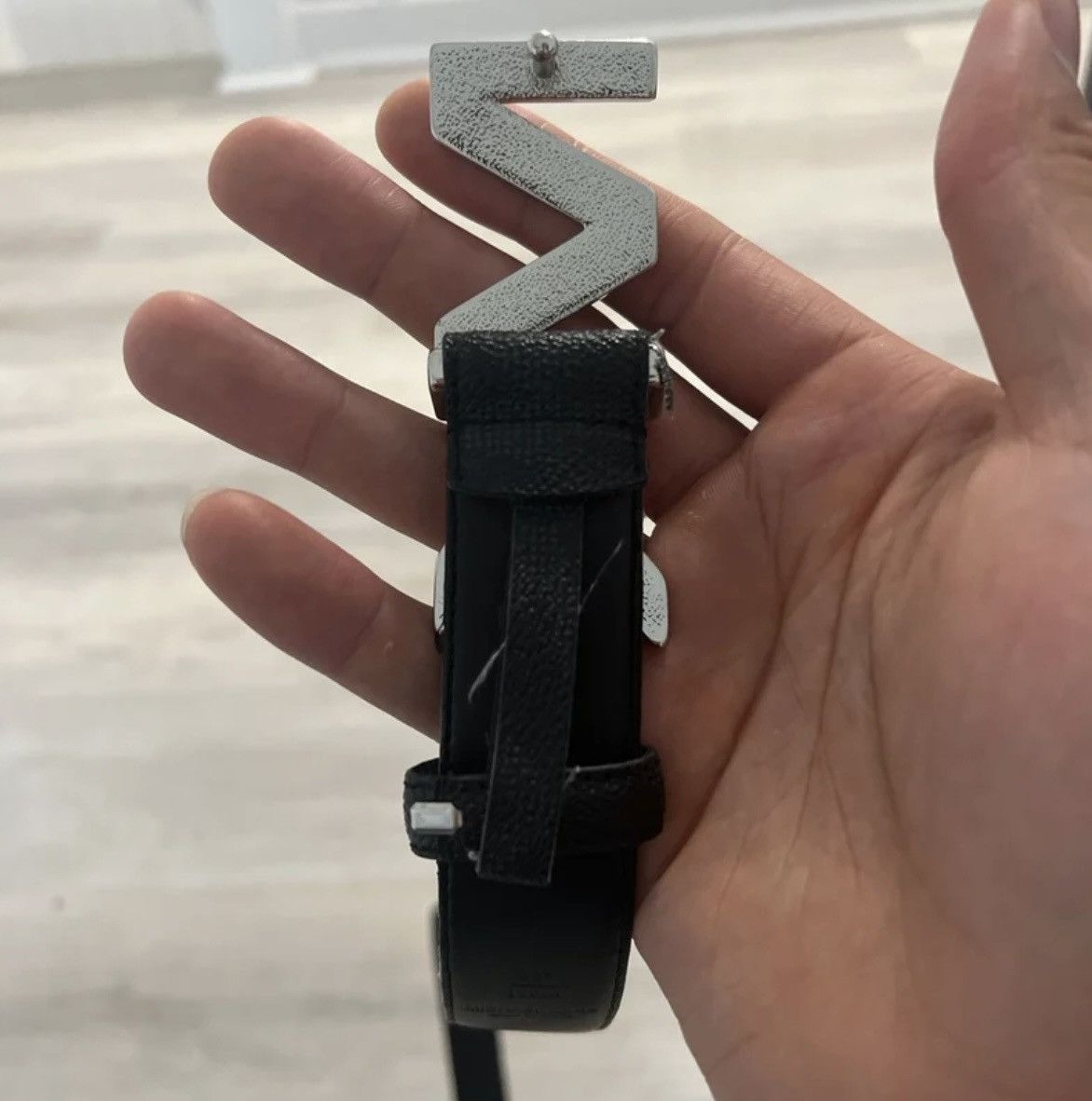 Michael Kors Micheal Kors Logo Belt Size 38 - 3 Thumbnail