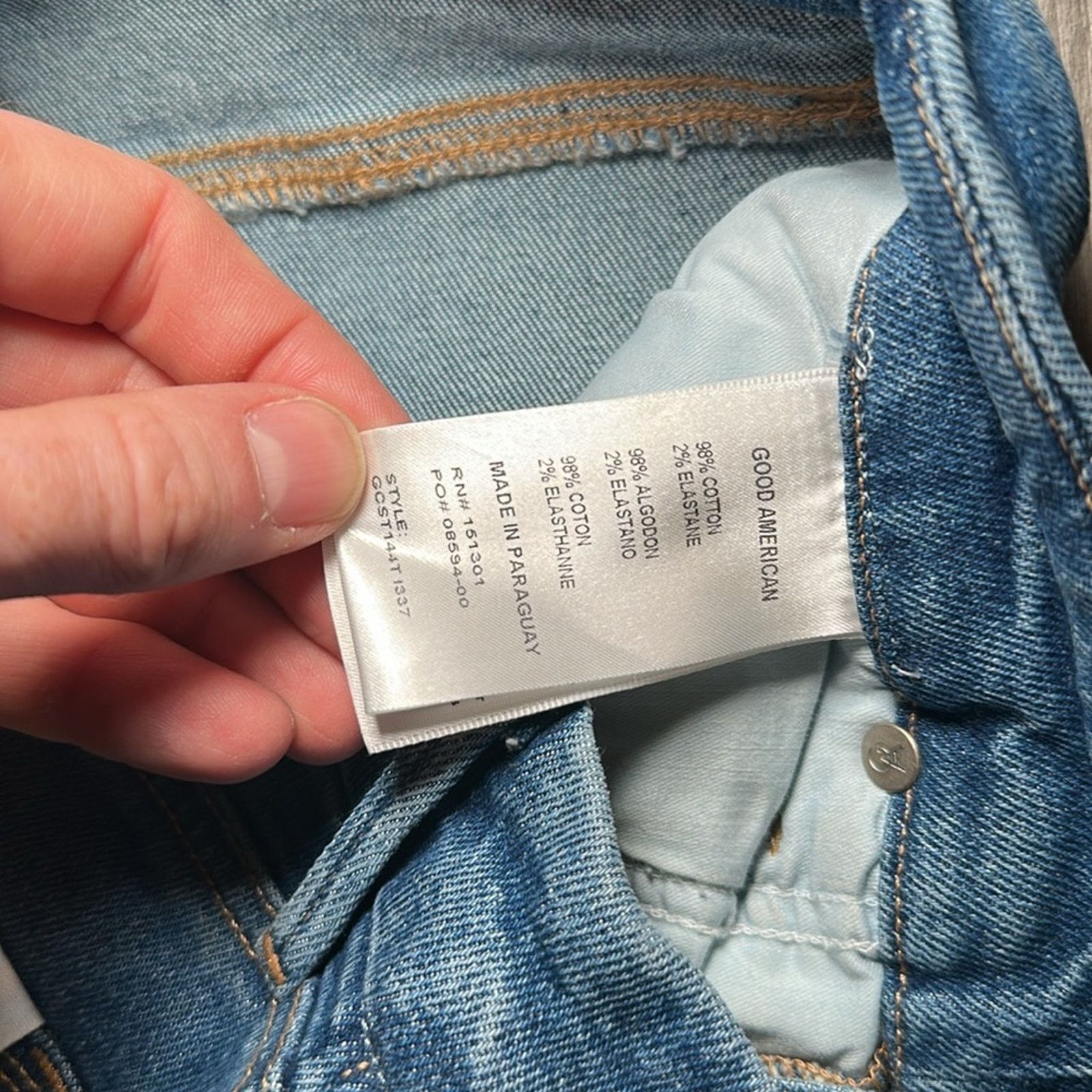 Good American Good American Good Curve Straight Jeans - 2/26 Size 26" / US 2 / IT 38 - 7 Thumbnail