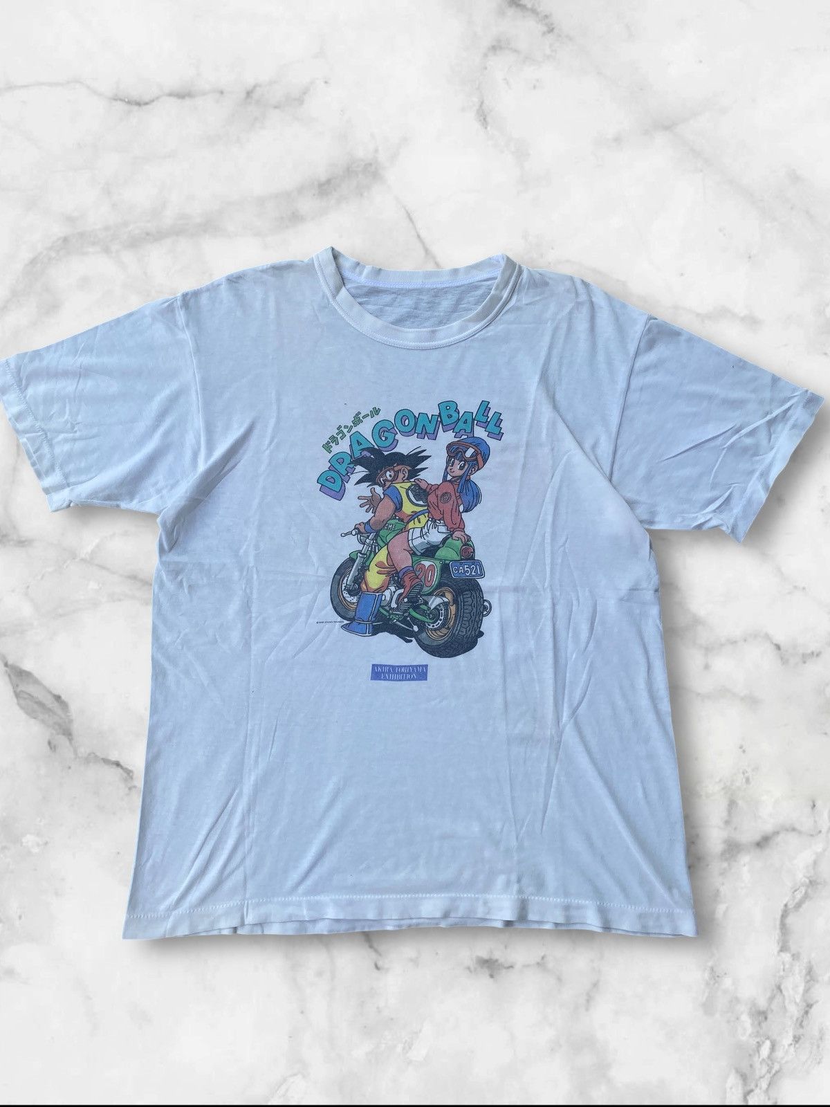 VINTAGE DRAGON BALL Z AKIRA TORIYAMA EXHIBITION TEE