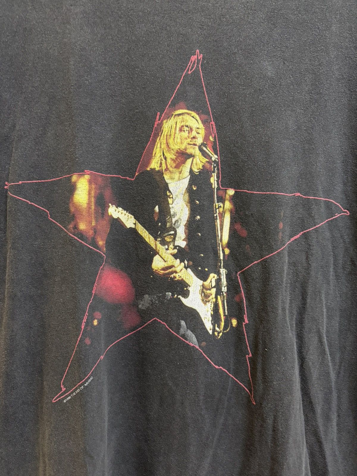 Nirvana Vintage 1996 Nirvana Kurt Cobain Star The End Of Music Size US M / EU 48-50 / 2 - 5 Thumbnail