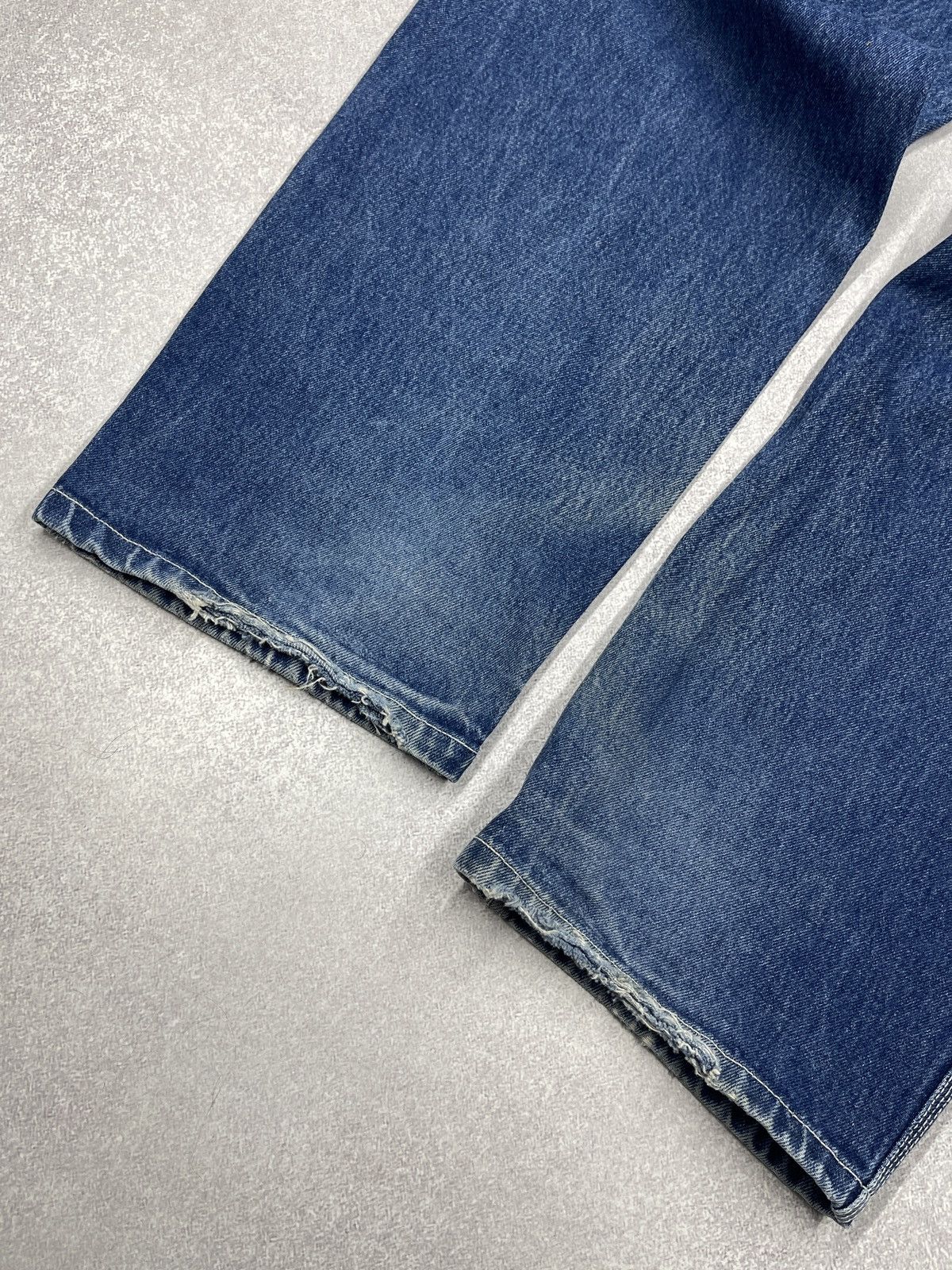 Wu-Tang Clan Vintage Wu Tang Clan Wu Wear Baggy Denim Jeans Blue Big Logo Size US 34 / EU 50 - 7 Thumbnail