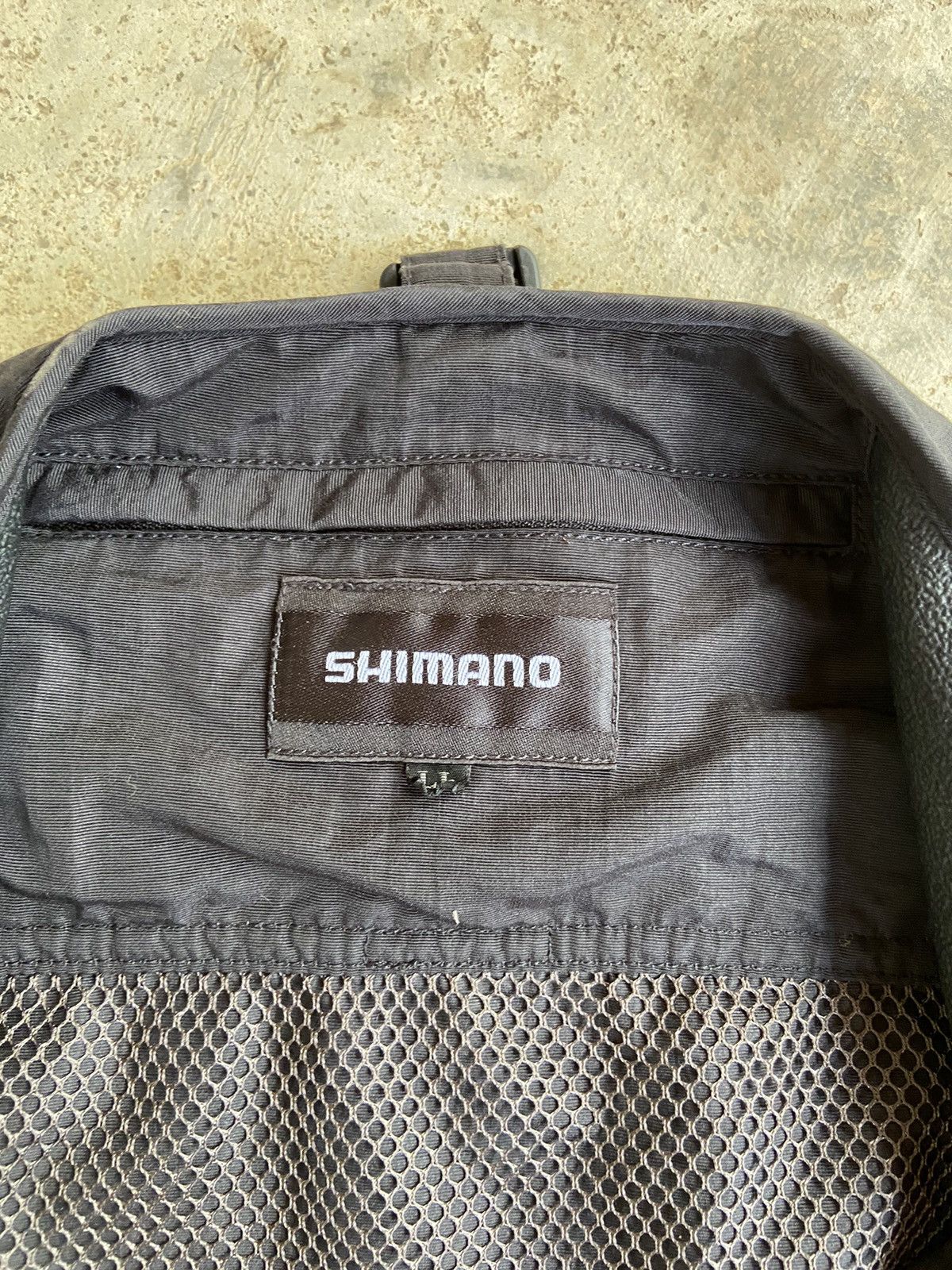 Japanese Brand Vintage SHIMANO tactical multiple pocket vest Size US L / EU 52-54 / 3 - 9 Thumbnail