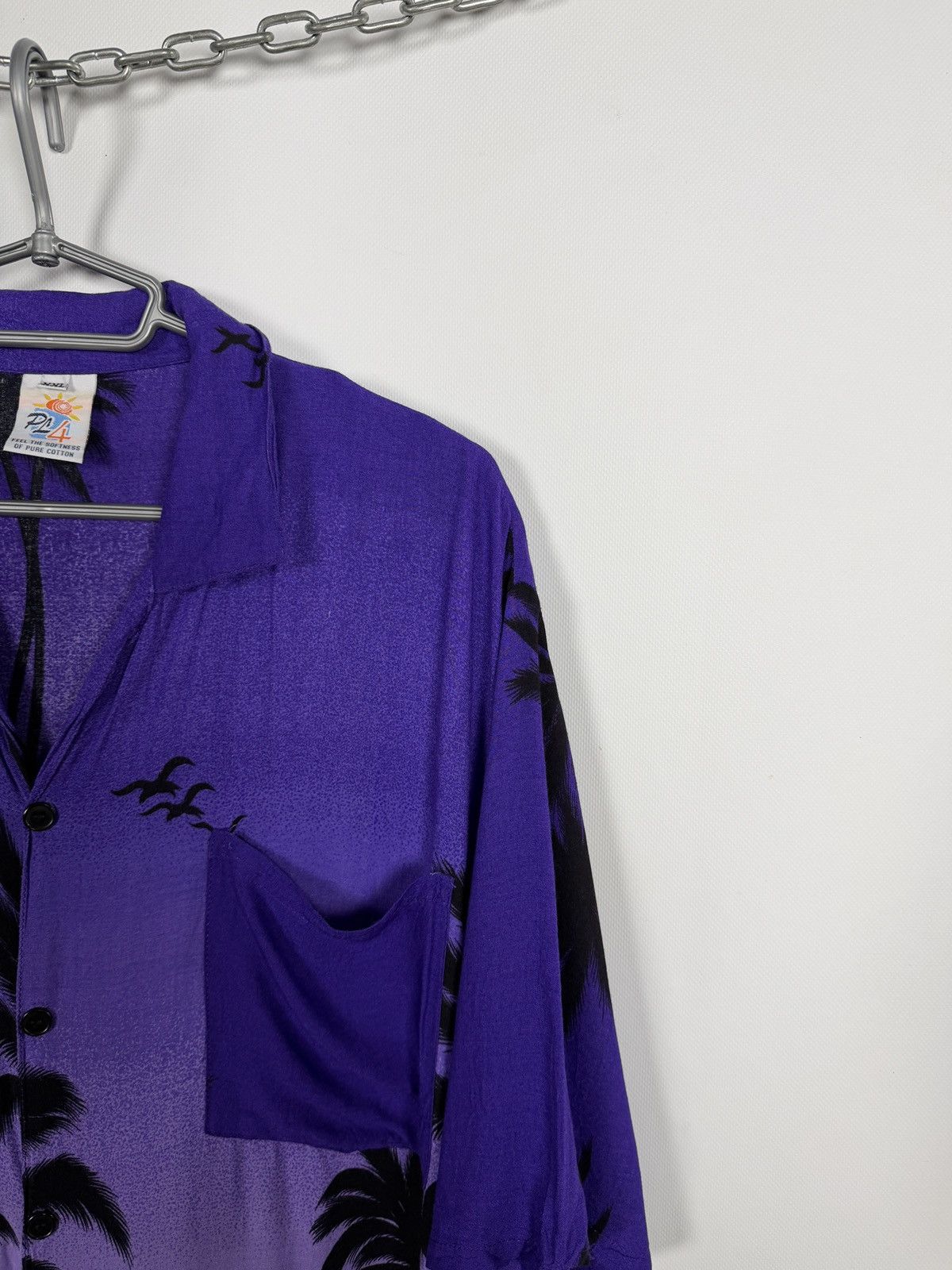 Other Hawaiian Short Sleeve Shirt Button Up Palm Hawaii Rayon XXL Size US XXL / EU 58 / 5 - 2 Thumbnail