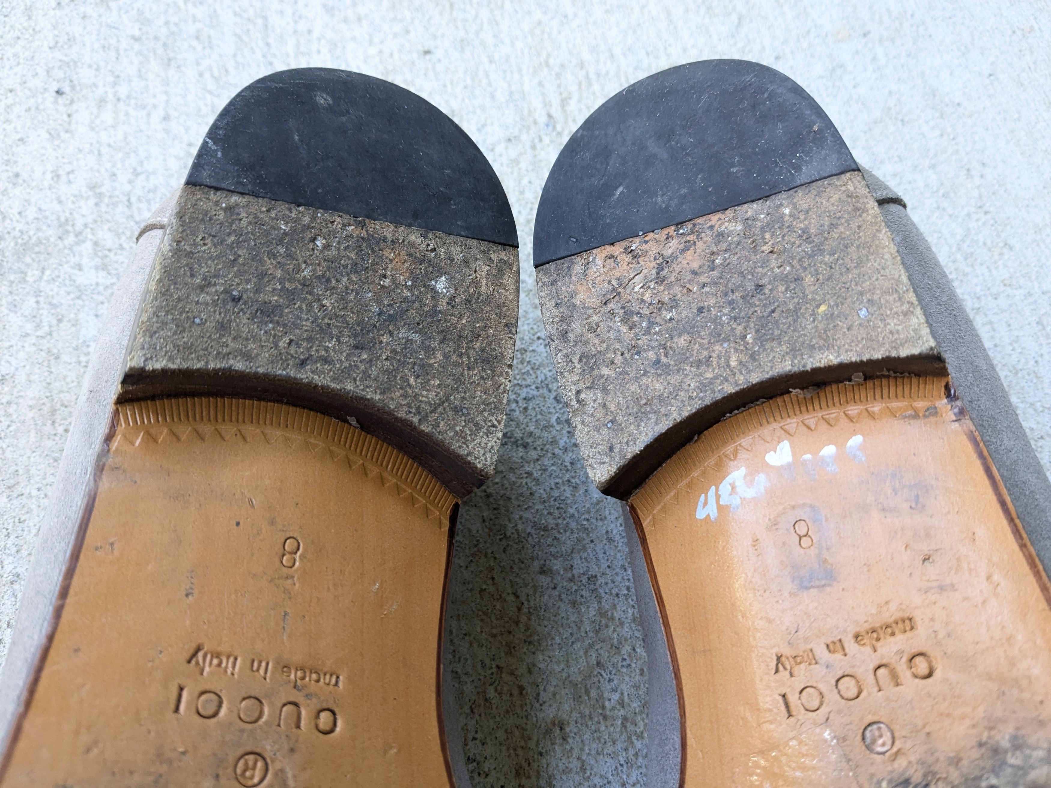 Gucci × Tom Ford Gucci Horsebit Loafers Gray Suede 8.5 Leather Italy Slip On Size US 8.5 / EU 41-42 - 15 Thumbnail