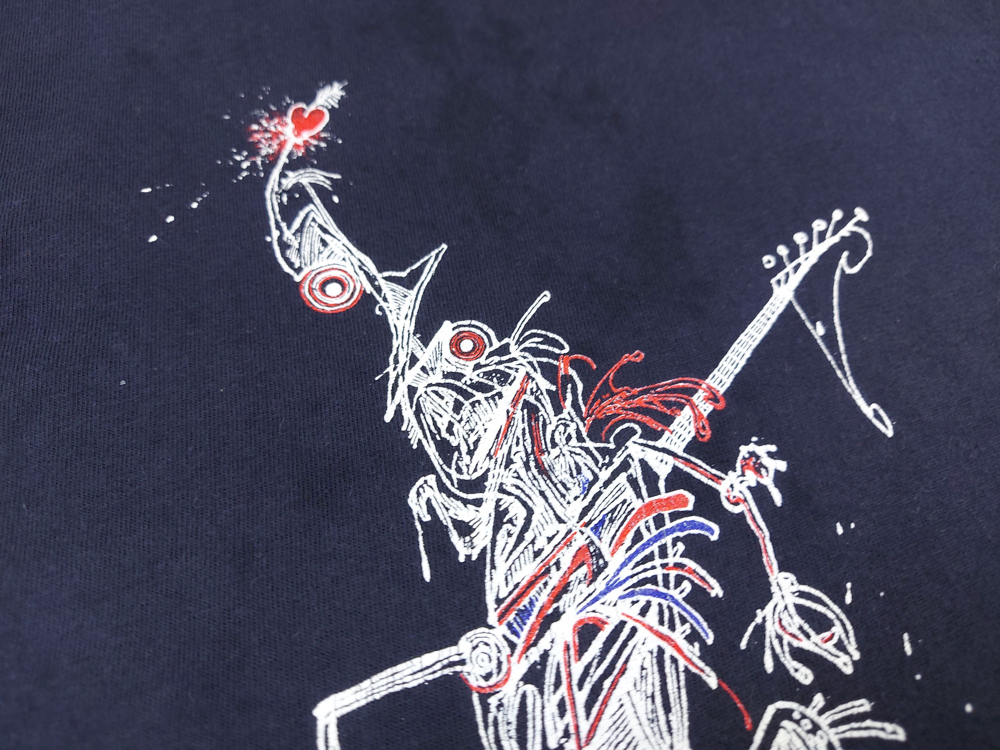 Band Tees × Vintage Vintage 90s Nils Lofgren Crooked Line TEE Size US L / EU 52-54 / 3 - 4 Thumbnail