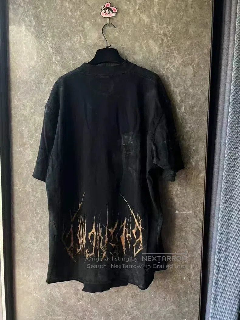 Balenciaga Balenciaga Reversed Inverted Eiffel Tower Distressed Tie-D Size US S / EU 44-46 / 1 - 2 Thumbnail