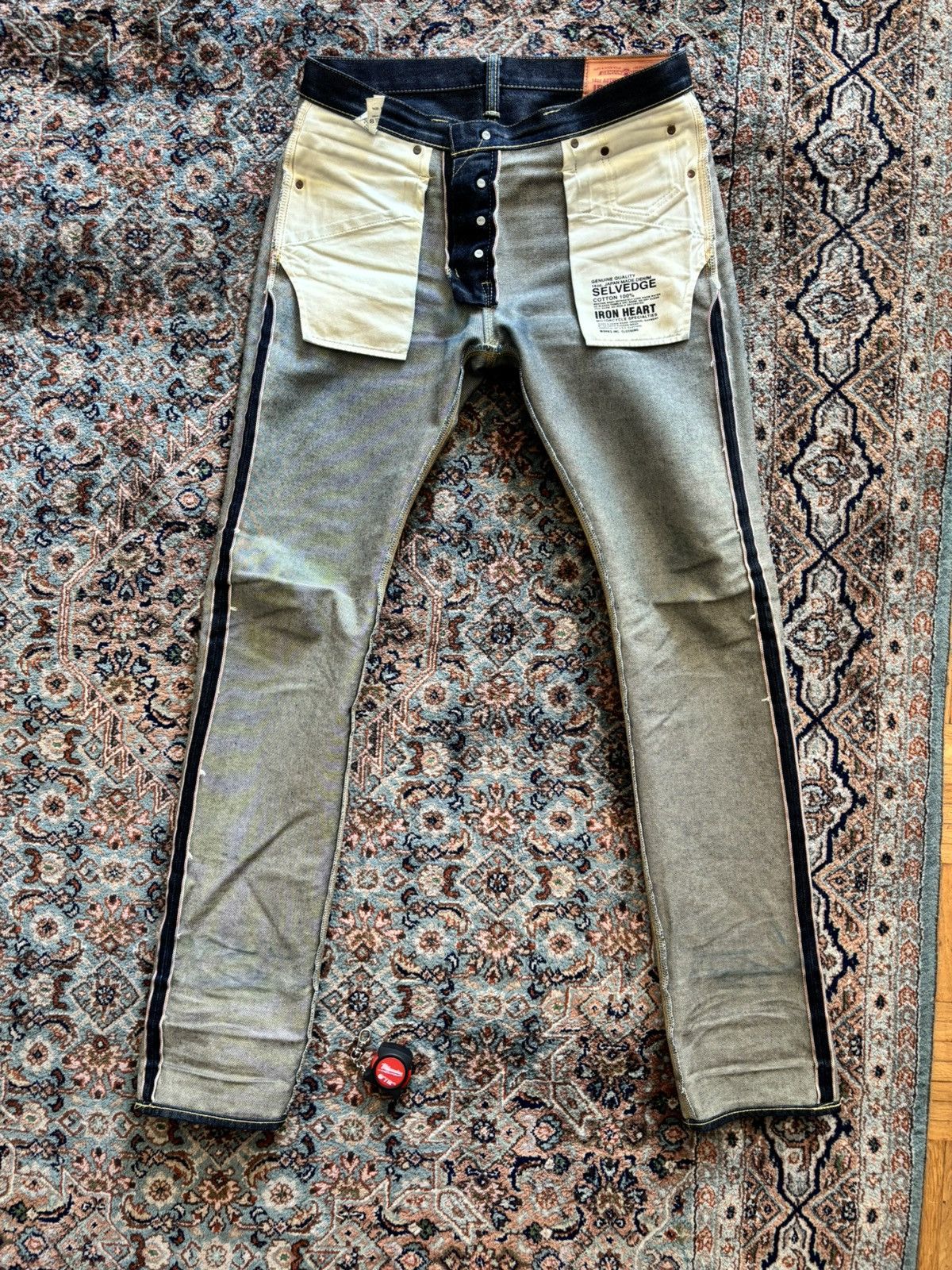 Iron Heart IH-777S-142 Jeans Size 32x36 Size US 32 / EU 48 - 16 Thumbnail