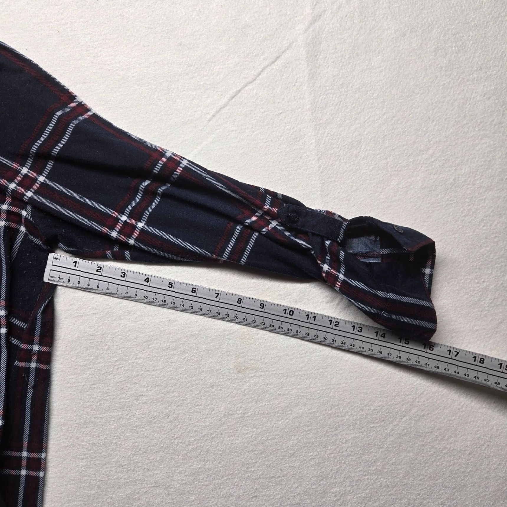 Vintage VINTAGE New York Laundry Shirt Plaid Button-Up Womens 2XL Navy Blue (Adult) - Plus Size, Blue, 2X, Womens Size XXL / US 16-18 / IT 52-54 - 5 Thumbnail