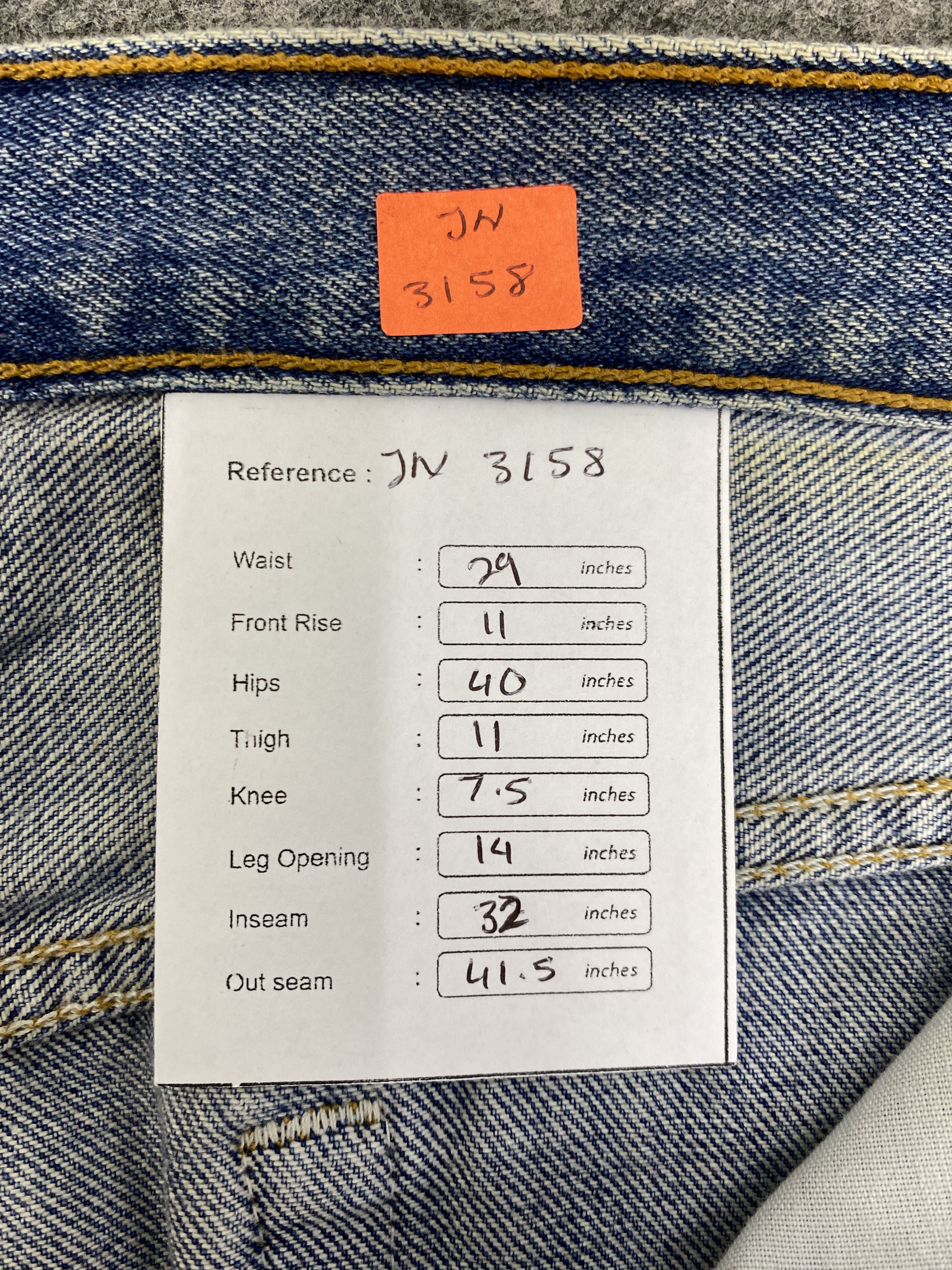 Japanese Brand Bluee Vintage Levis 501 USA Denim Jeans 29x32 - JN3158 Size US 29 - 8 Thumbnail