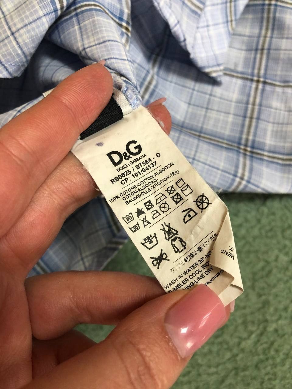 Dolce & Gabbana D&G DOLCE & GABBANA SLIM Dress Shirt ITALY Mens Button Down Size US M / EU 48-50 / 2 - 3 Thumbnail