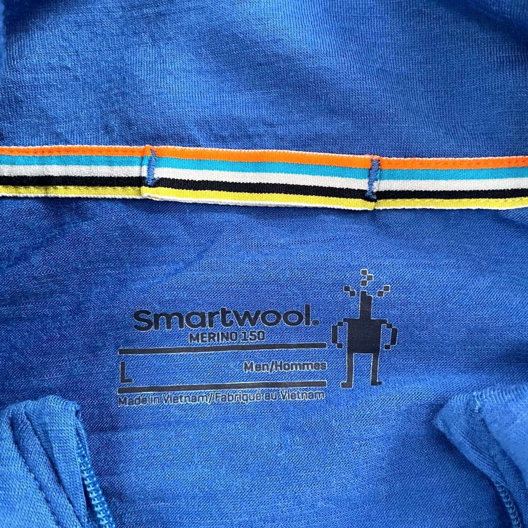 Smartwool Smartwool Sweater Adult Large Merino 150 Quarter Zip Pullover Hiking Size US L / EU 52-54 / 3 - 6 Thumbnail