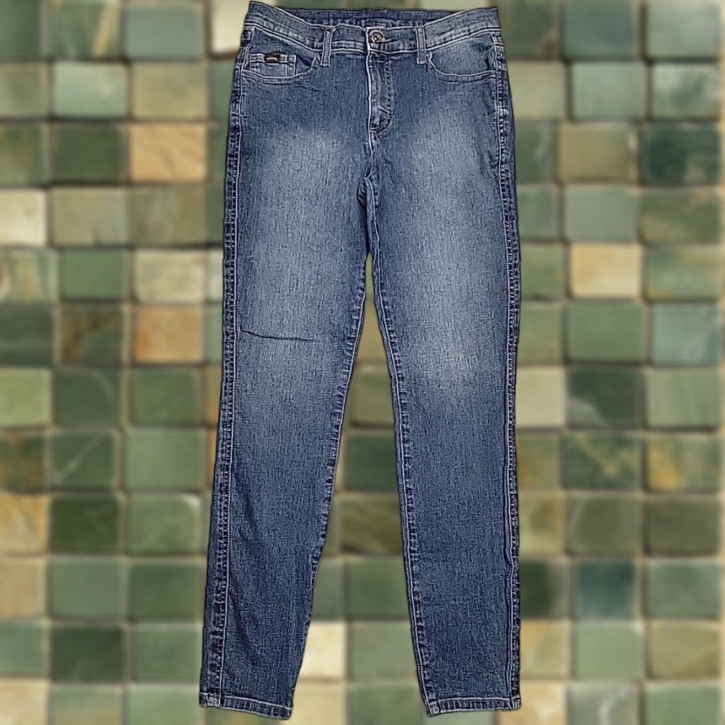 Denime Kuhl Jeans Women 8 Reg Blue Denim Slim Fit Straight Stretch Classic Comfort Shirt Size 30" / US 8 / IT 44 - 1 Thumbnail